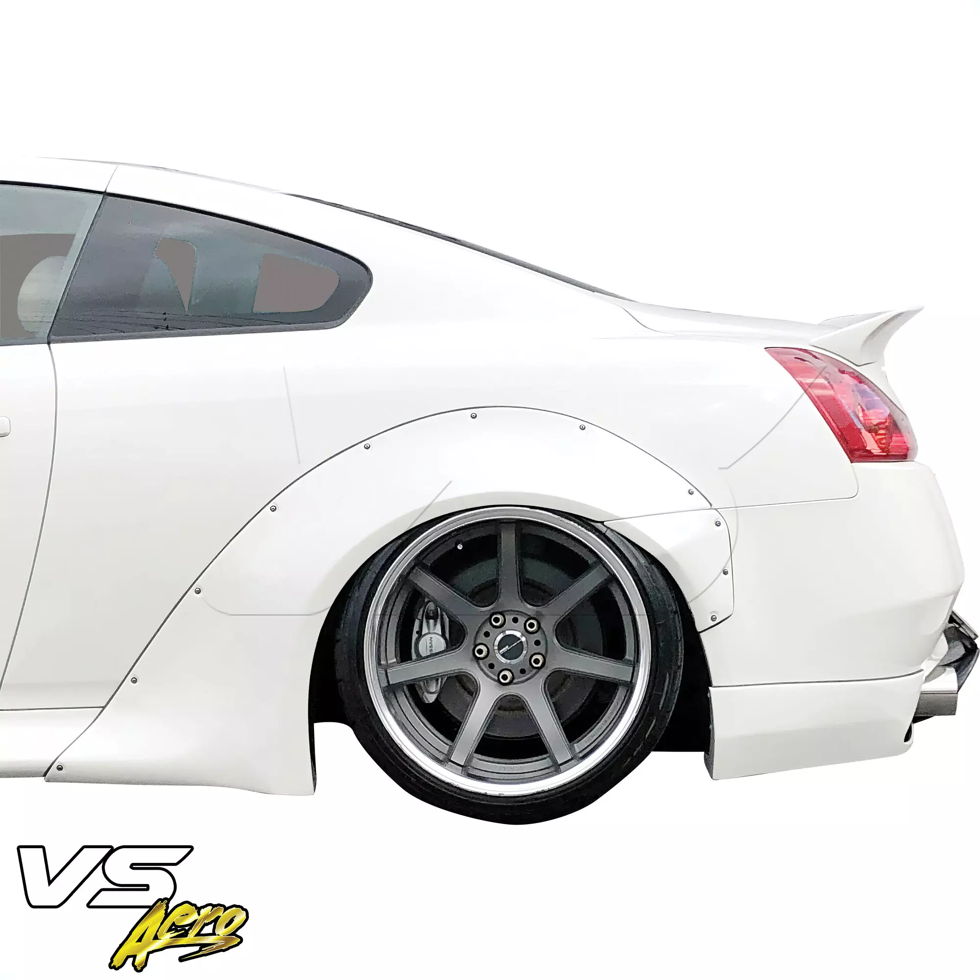VSaero FRP LBPE Wide Body Fender Flares (rear) 4pc > Infiniti G37 Coupe 2008-2015 > 2dr Coupe - Image 1