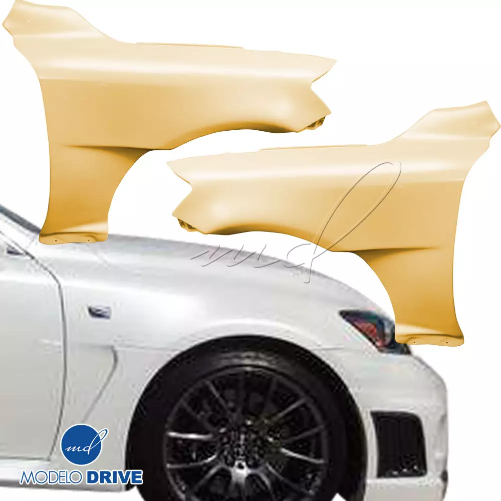 ModeloDrive FRP WAL BISO Body Kit 6pc > Lexus IS-Series IS-F 2012-2013 - Image 77