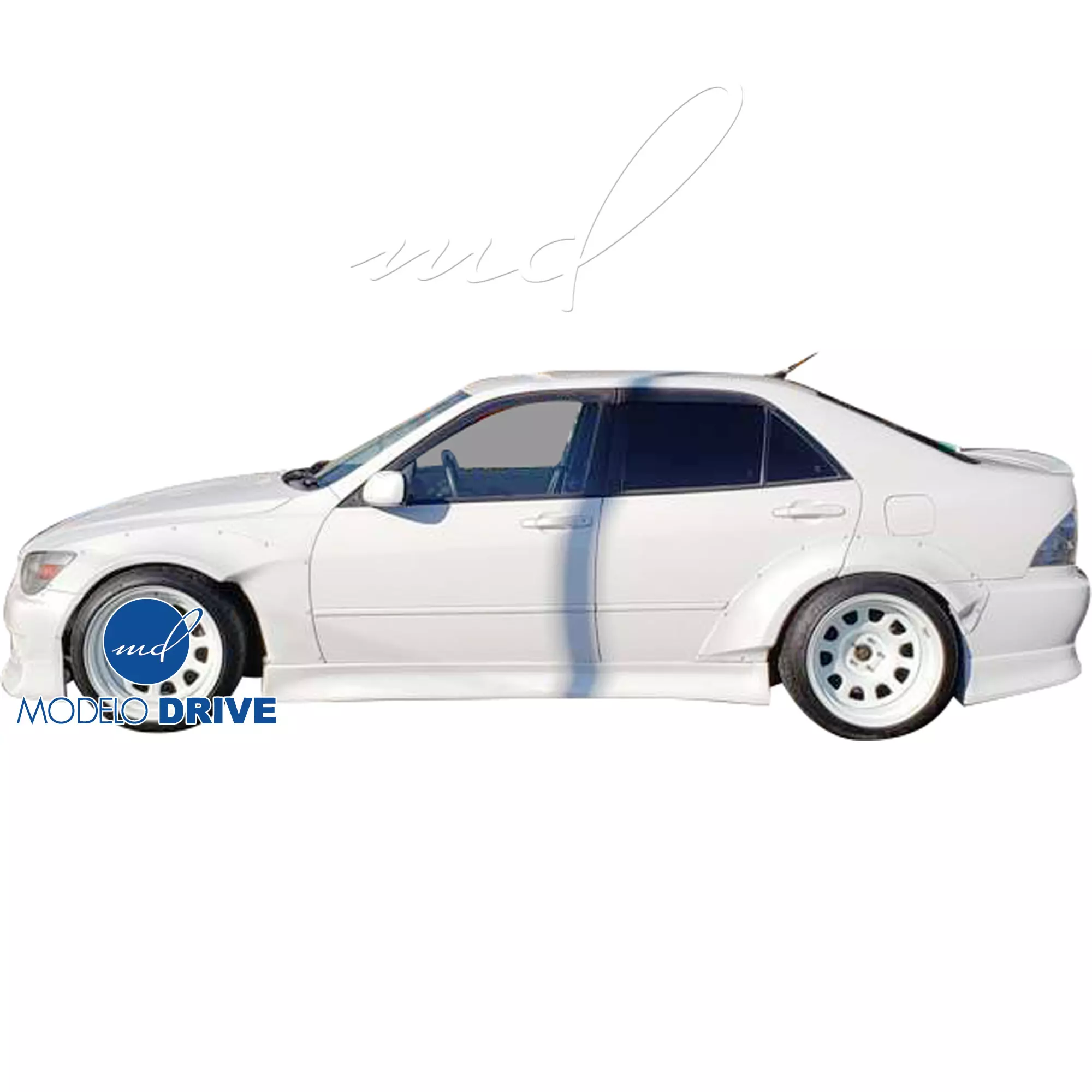 ModeloDrive FRP MSV Wide Body 30/65 Fender Flare Set 8pc > Lexus IS Series IS300 2000-2005> 4dr - Image 6
