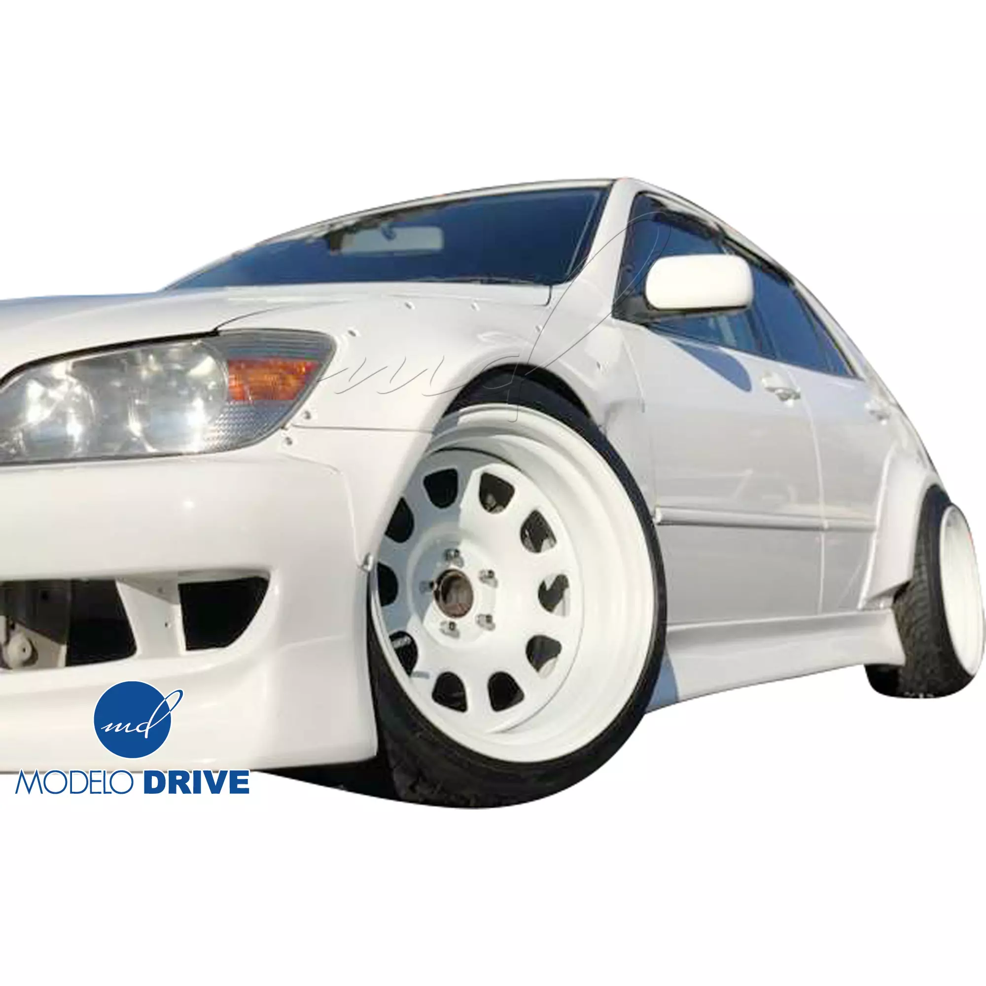 ModeloDrive FRP MSV Wide Body 40mm Fender Flares (front) 4pc > Lexus IS Series IS300 2000-2005> 4dr - Image 6