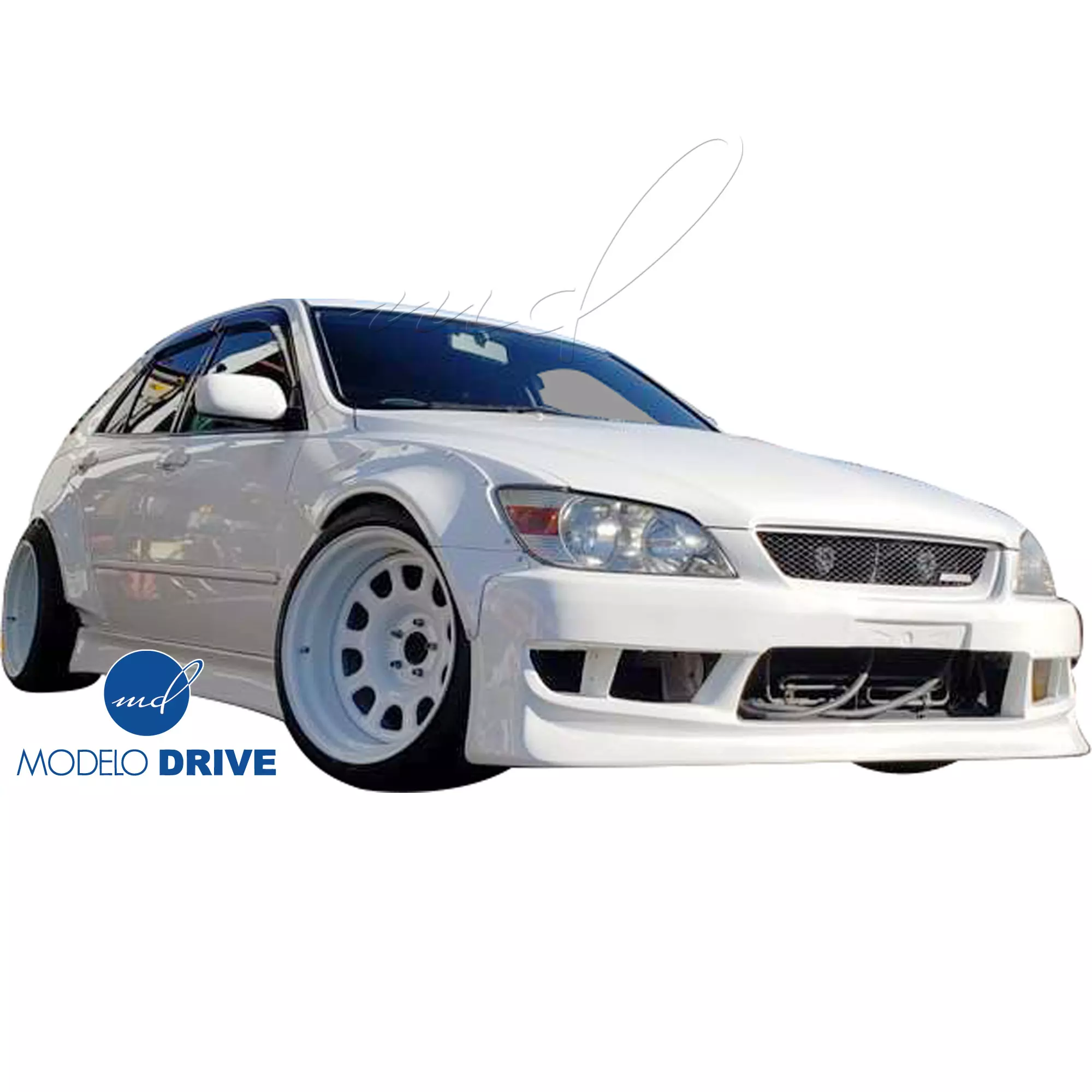 ModeloDrive FRP MSV Wide Body 30/65 Fender Flare Set 8pc > Lexus IS Series IS300 2000-2005> 4dr - Image 7