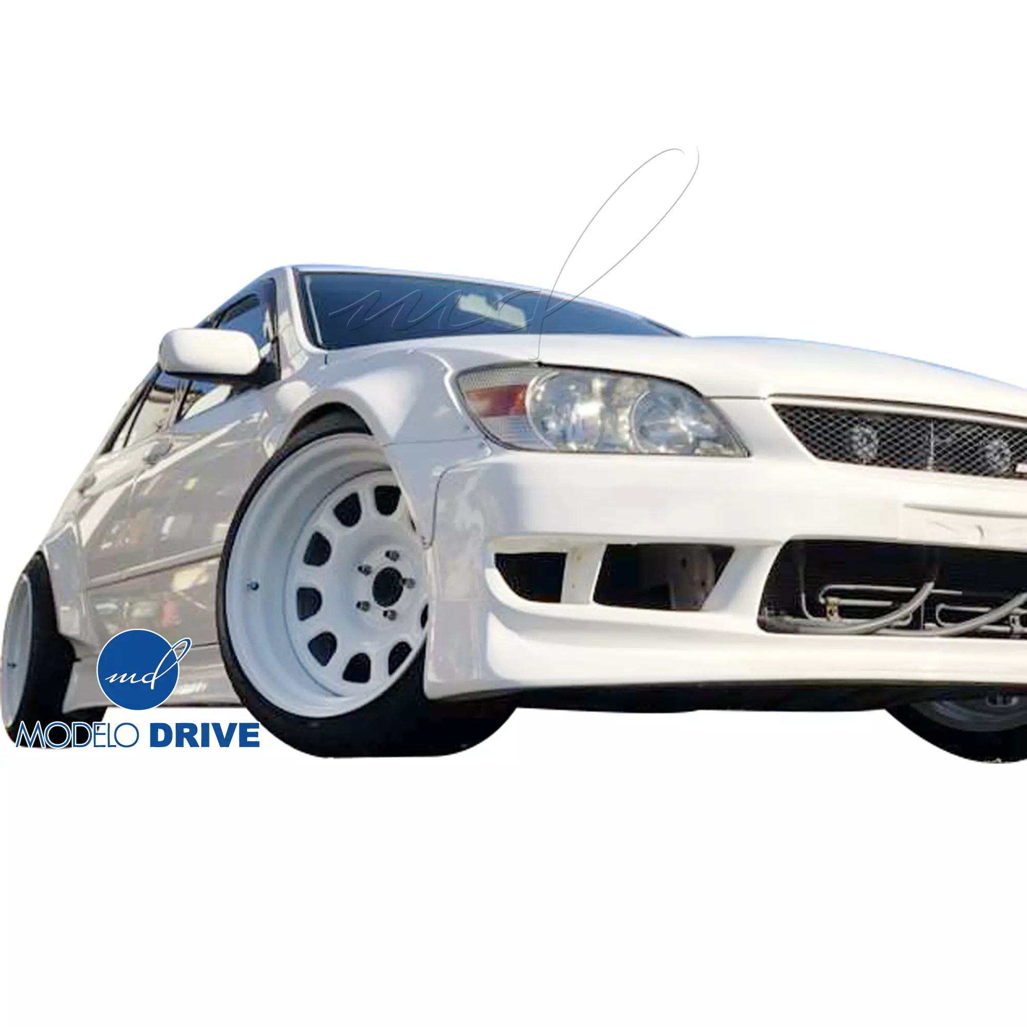 ModeloDrive FRP MSV Wide Body 30/65 Fender Flare Set 8pc > Lexus IS Series IS300 2000-2005> 4dr - Image 11