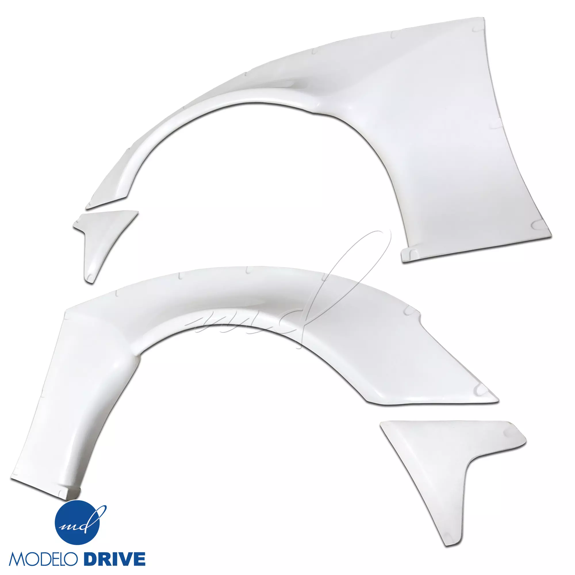 ModeloDrive FRP MSV Wide Body 30/65 Fender Flare Set 8pc > Lexus IS Series IS300 2000-2005> 4dr - Image 15