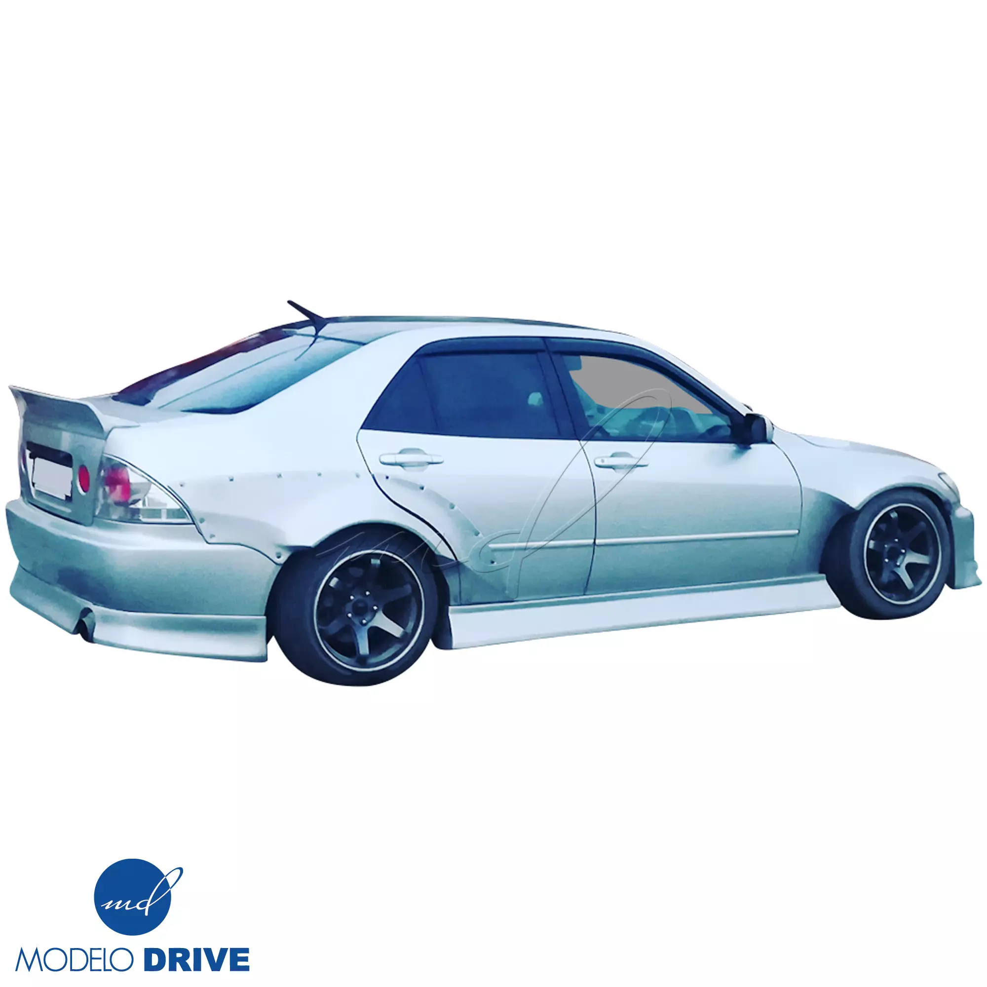 ModeloDrive FRP MSV Wide Body 30/65 Fender Flare Set 8pc > Lexus IS Series IS300 2000-2005> 4dr - Image 38