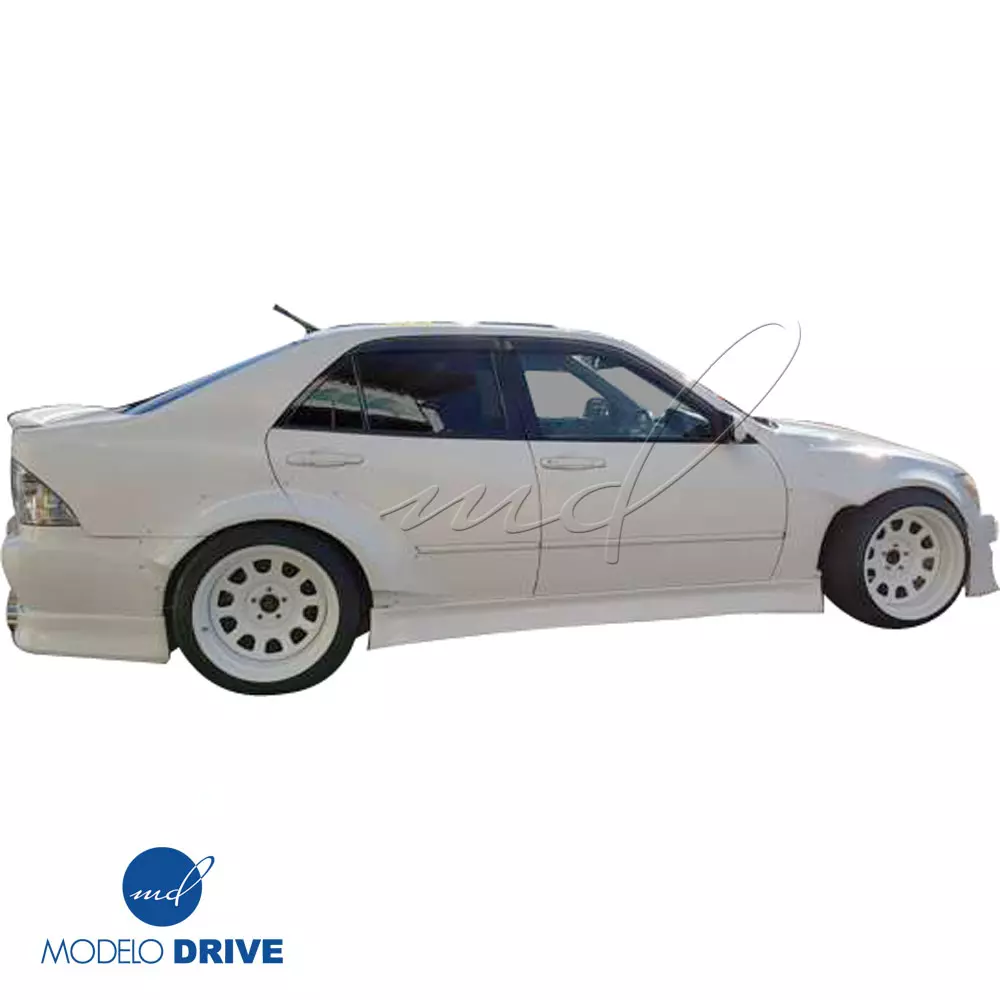 ModeloDrive FRP MSV Wide Body 30/65 Fender Flare Set 8pc > Lexus IS Series IS300 2000-2005> 4dr - Image 44