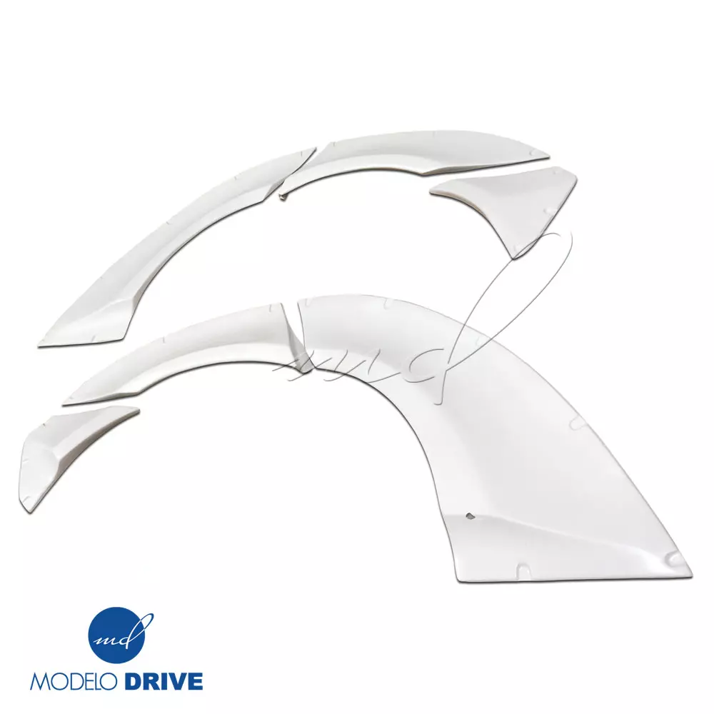 ModeloDrive FRP MSV Wide Body 65mm Fender Flares (rear) 6pc > Lexus IS Series IS300 2000-2005> 4dr - Image 21