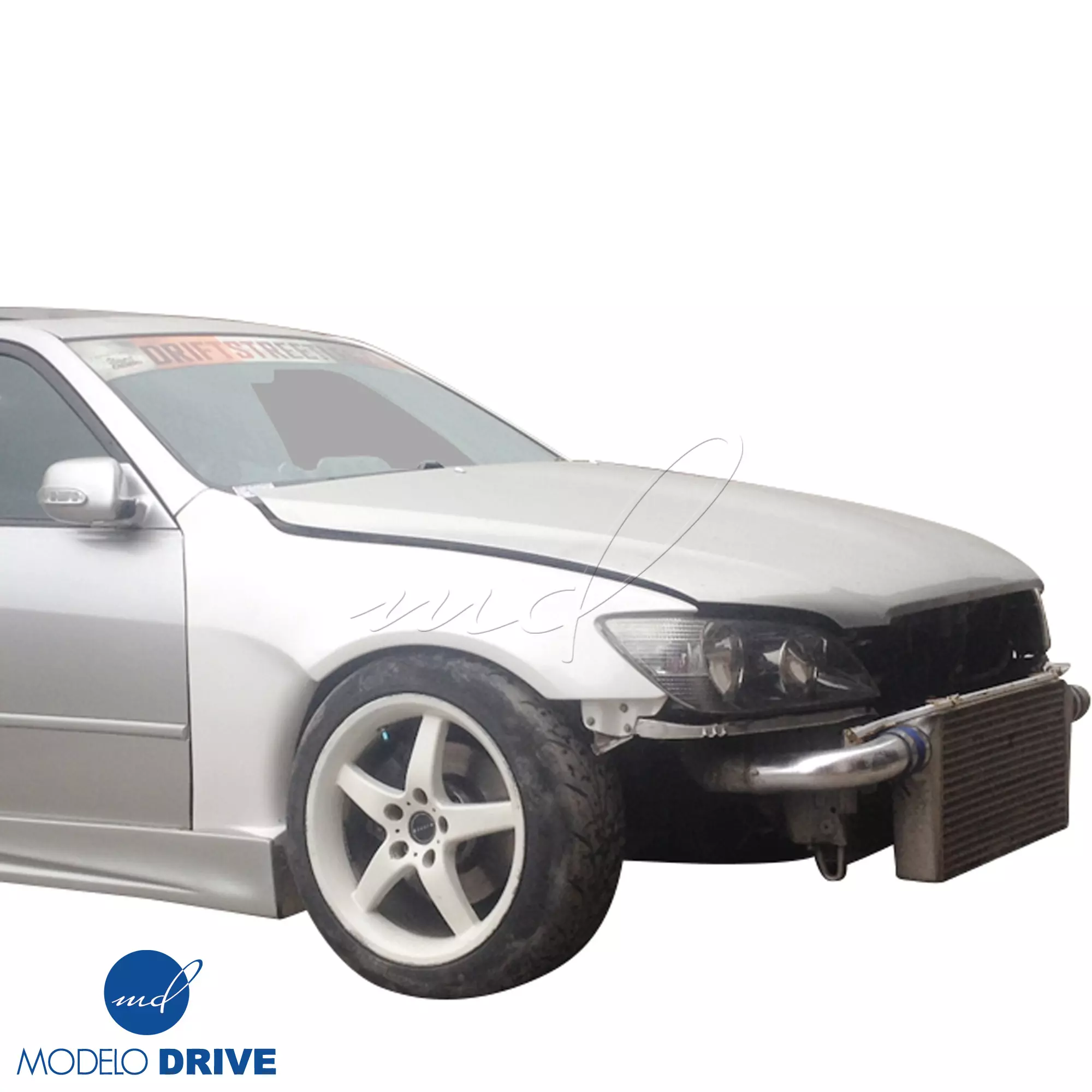 ModeloDrive FRP MSV Wide Body 30mm Fender Flares (front) 2pc > Lexus IS Series IS300 2000-2005> 4dr - Image 4