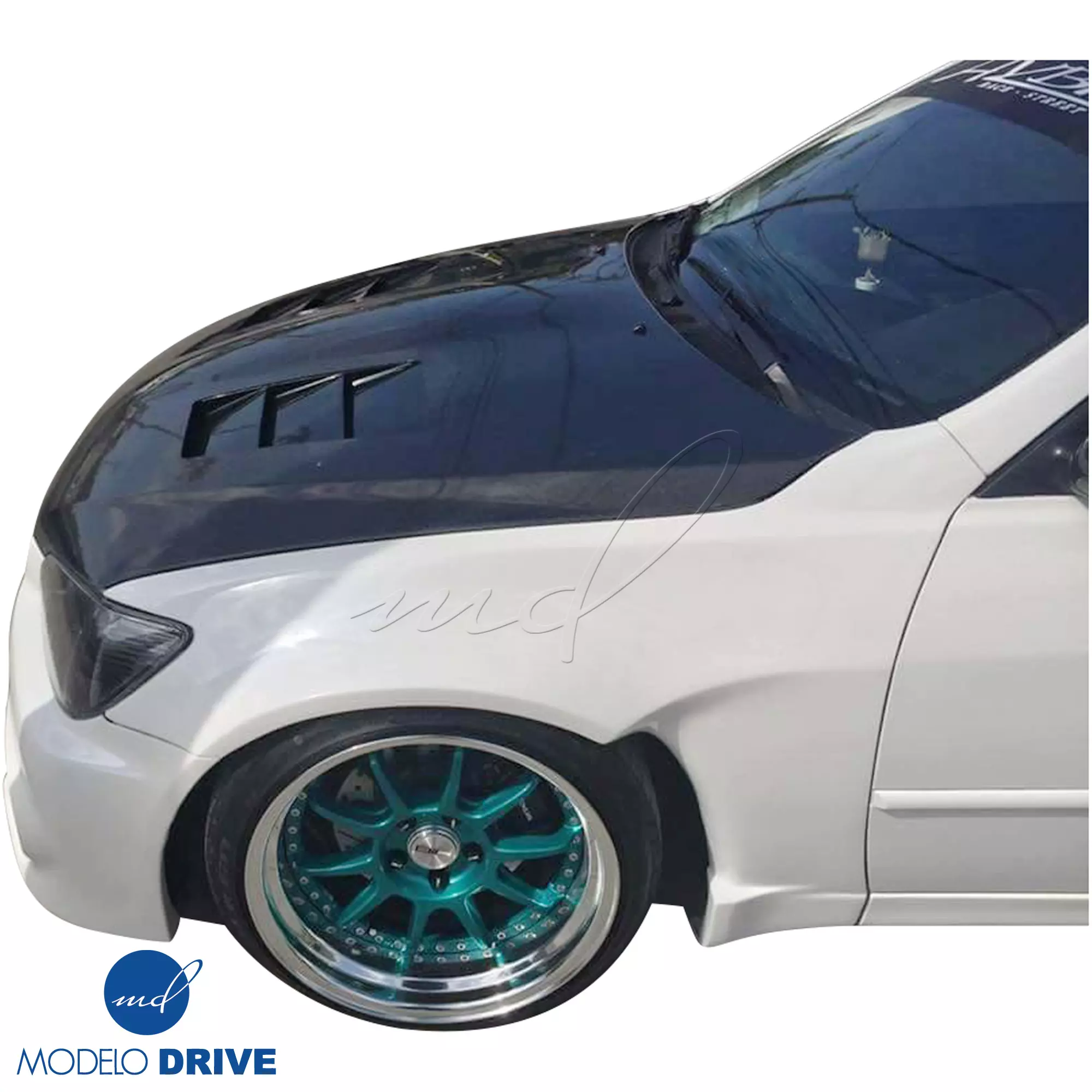 ModeloDrive FRP MSV Wide Body 30mm Fender Flares (front) 2pc > Lexus IS Series IS300 2000-2005> 4dr - Image 19