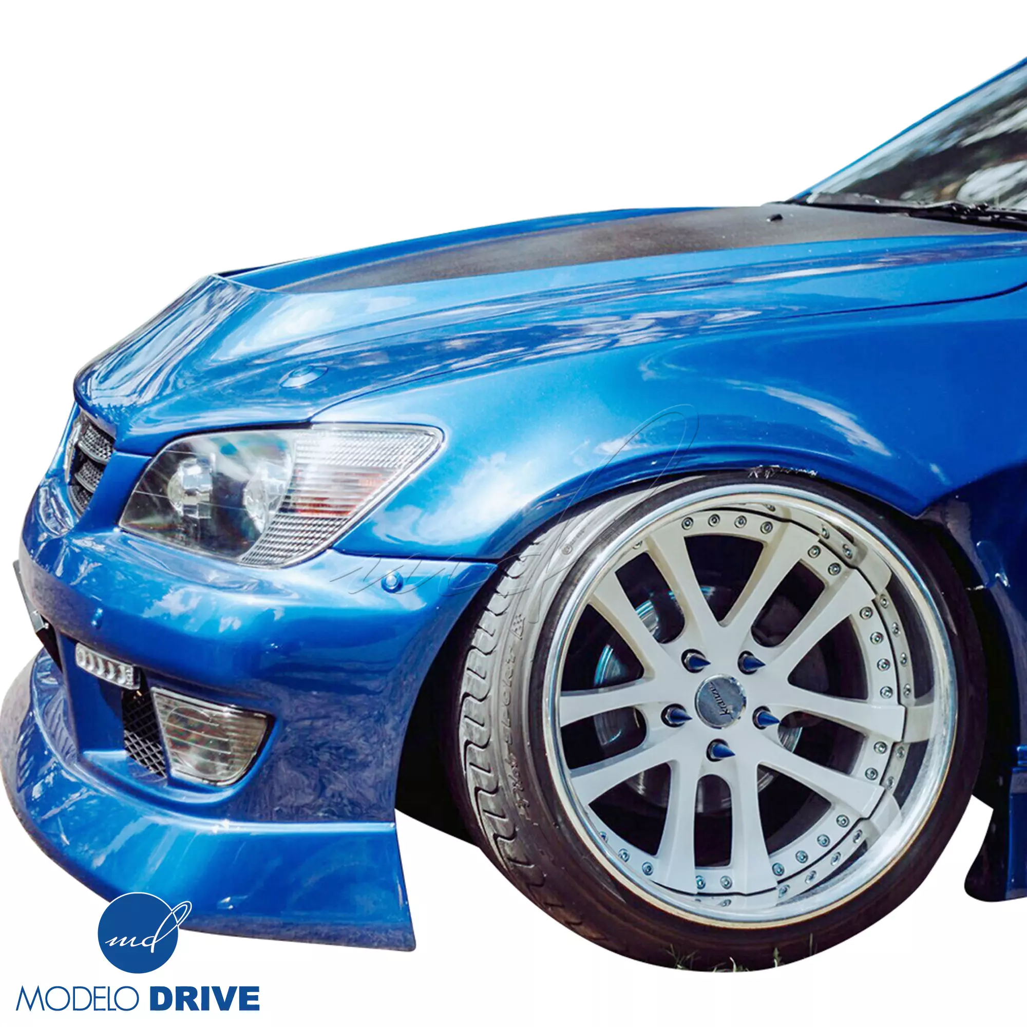 ModeloDrive FRP MSV Wide Body 30mm Fender Flares (front) 2pc > Lexus IS Series IS300 2000-2005> 4dr - Image 15