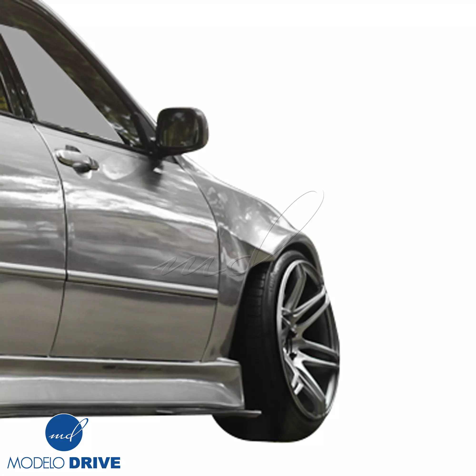 ModeloDrive FRP MSV Wide Body 30mm Fender Flares (front) 2pc > Lexus IS Series IS300 2000-2005> 4dr - Image 21