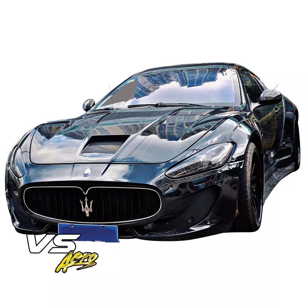 VSaero FRP LBPE Wide Body Kit /w Wing > Maserati GranTurismo 2008-2013 - Image 42
