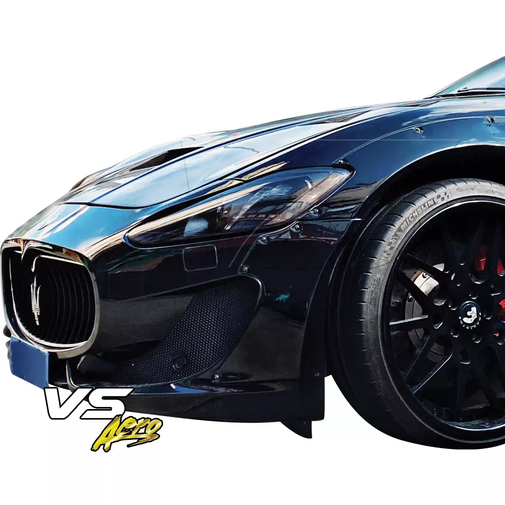 VSaero FRP LBPE Wide Body Kit /w Wing > Maserati GranTurismo 2008-2013 - Image 79