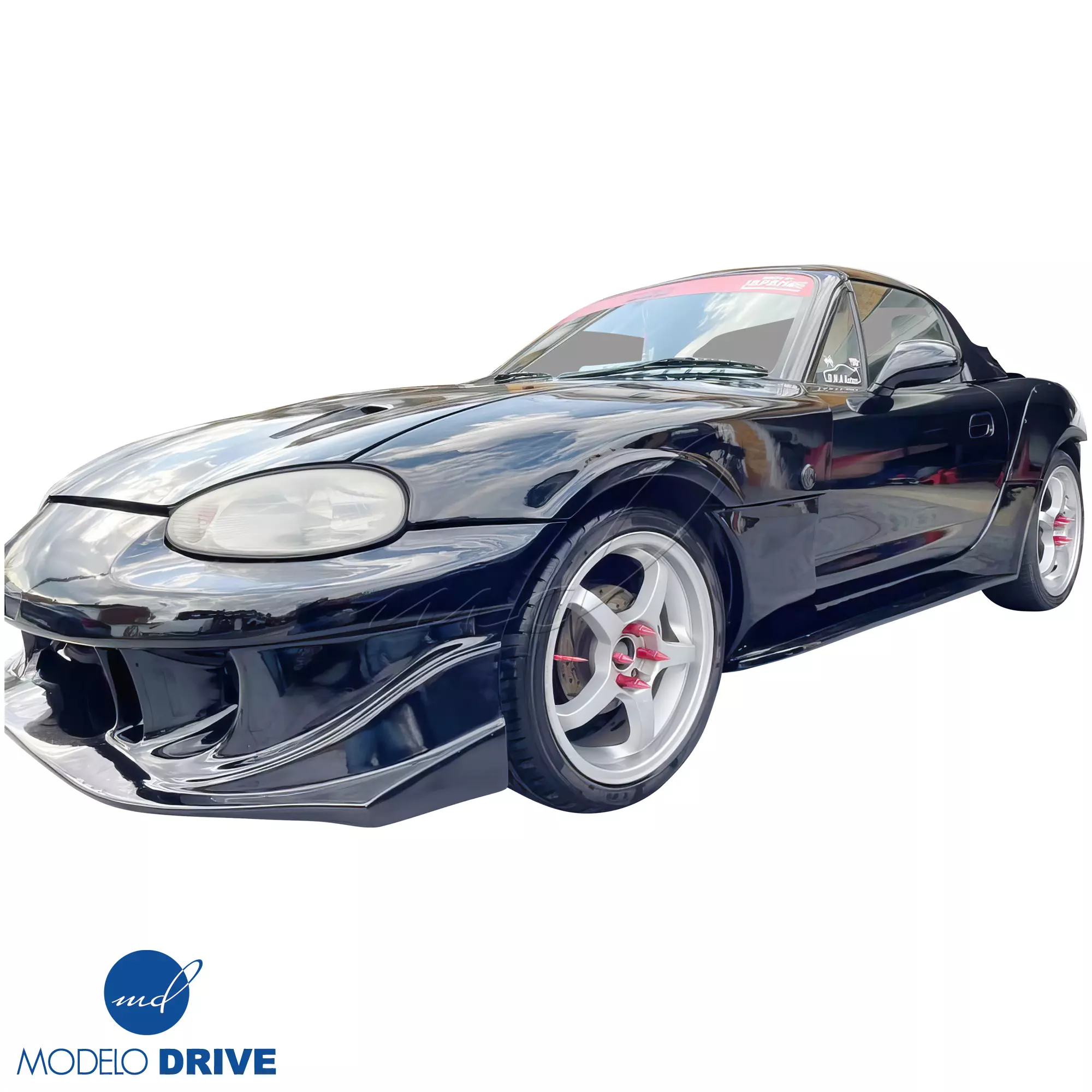 ModeloDrive FRP RAME Wide Body Kit 6pc > Mazda Miata (NB) 1998-2005 - Image 13