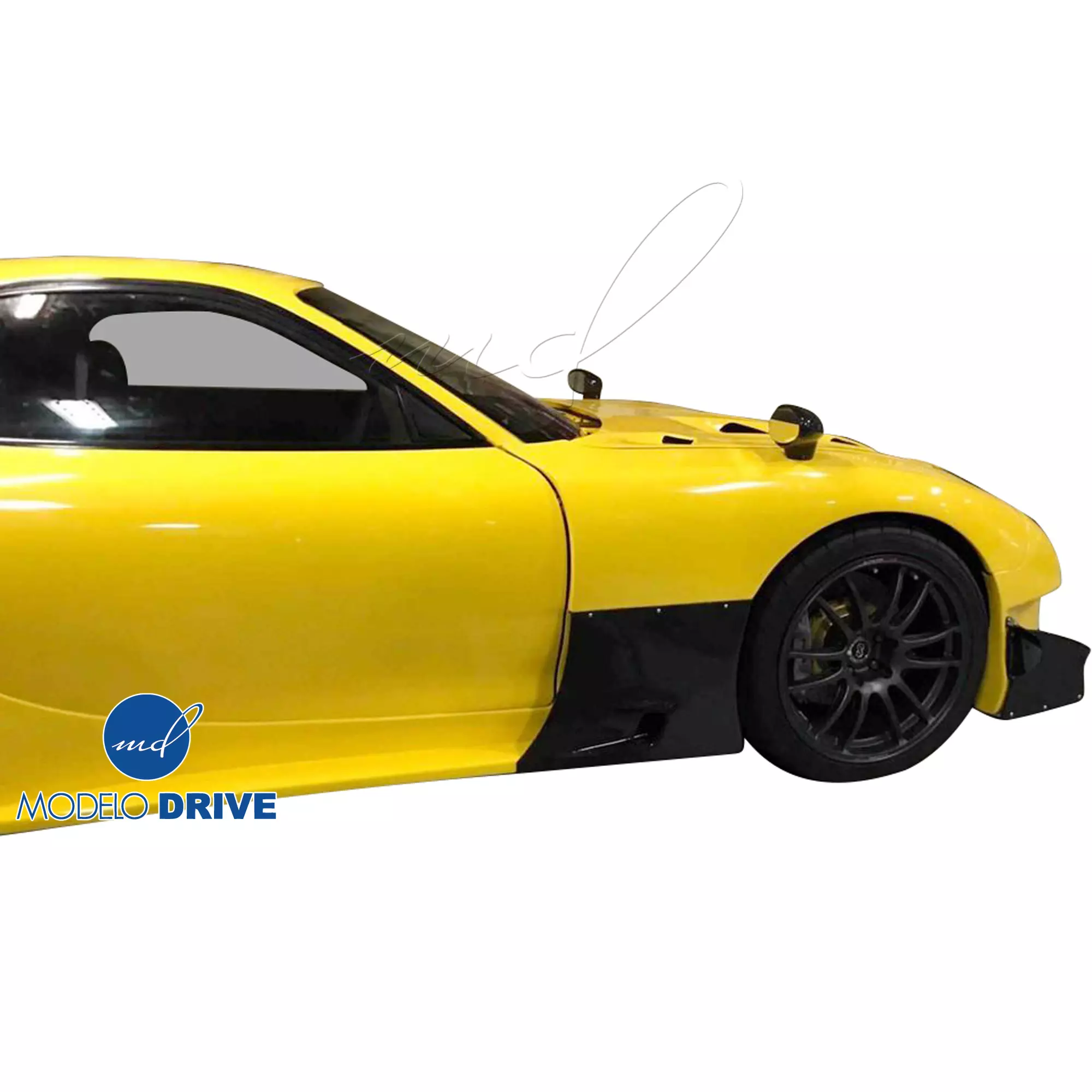 ModeloDrive FRP RAME AD-GT Fender Duct Panel > Mazda RX-7 (FD3S) 1993-1997 - Image 9