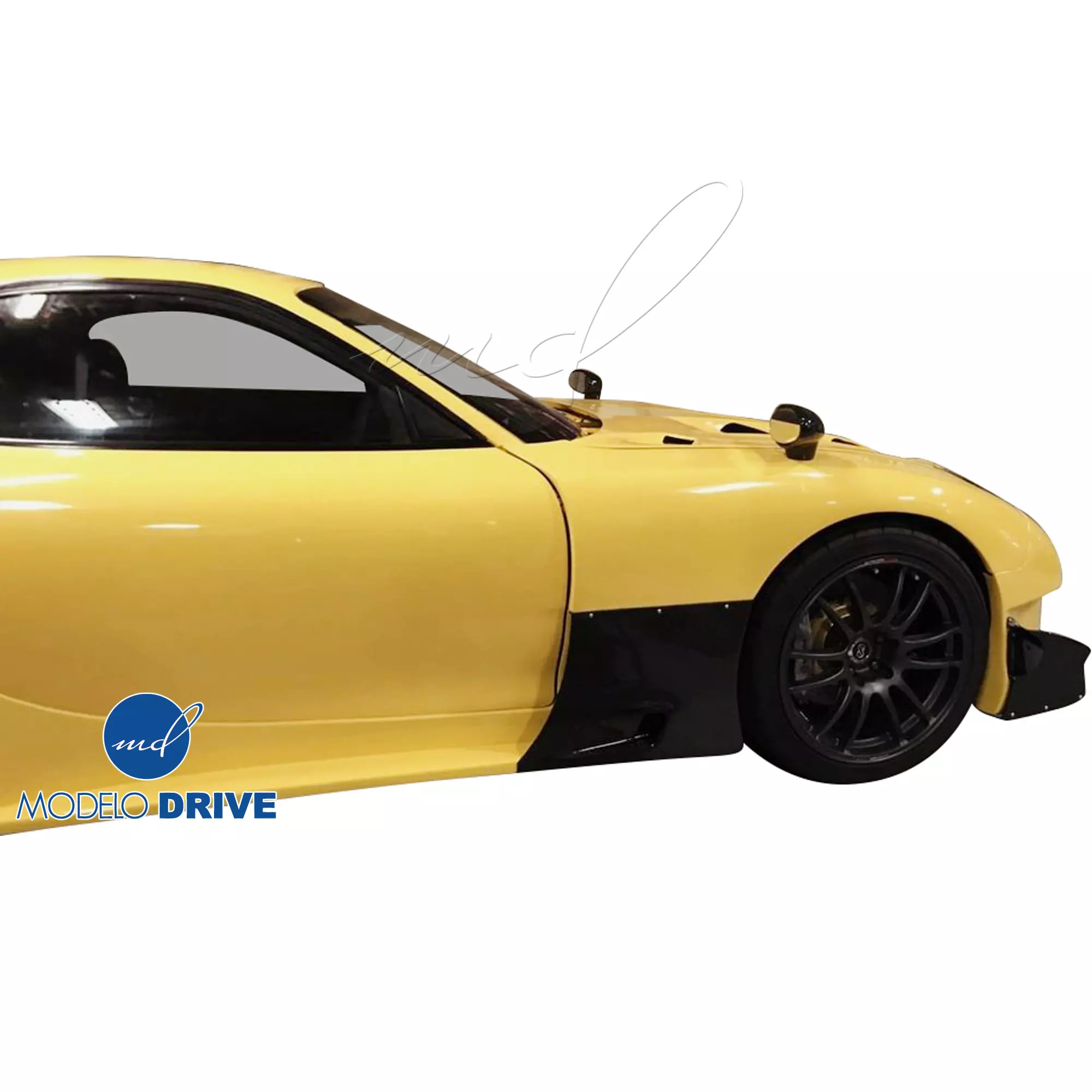 ModeloDrive FRP RAME AD-GT Fender Duct Panel > Mazda RX-7 (FD3S) 1993-1997 - Image 11