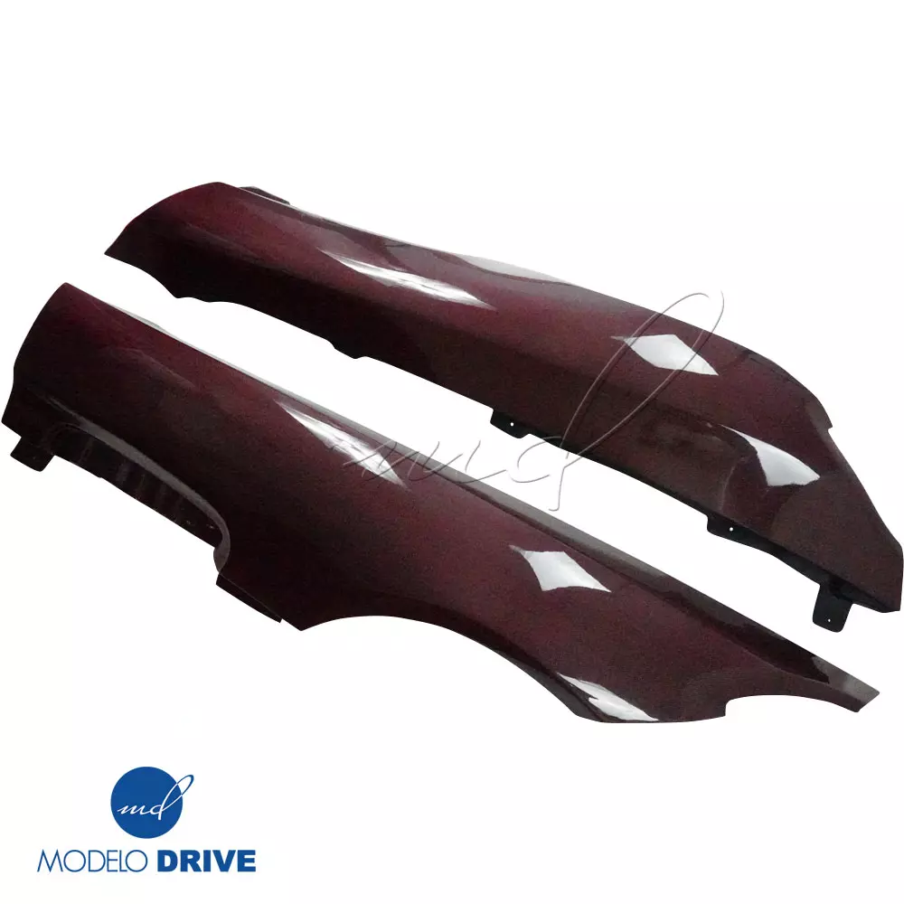 ModeloDrive Carbon Fiber BLK-GT Wide Body Fenders (front) > Mercedes-Benz SLS AMG (R197) 2011-2014 - Image 6
