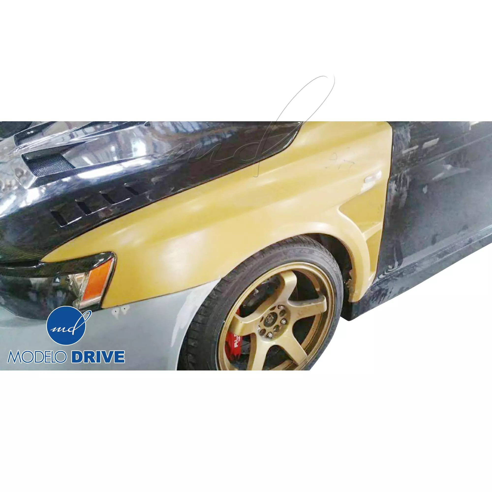 ModeloDrive FRP HL Wide Body Kit > Mitsubishi Lancer 2010-2015 - Image 35