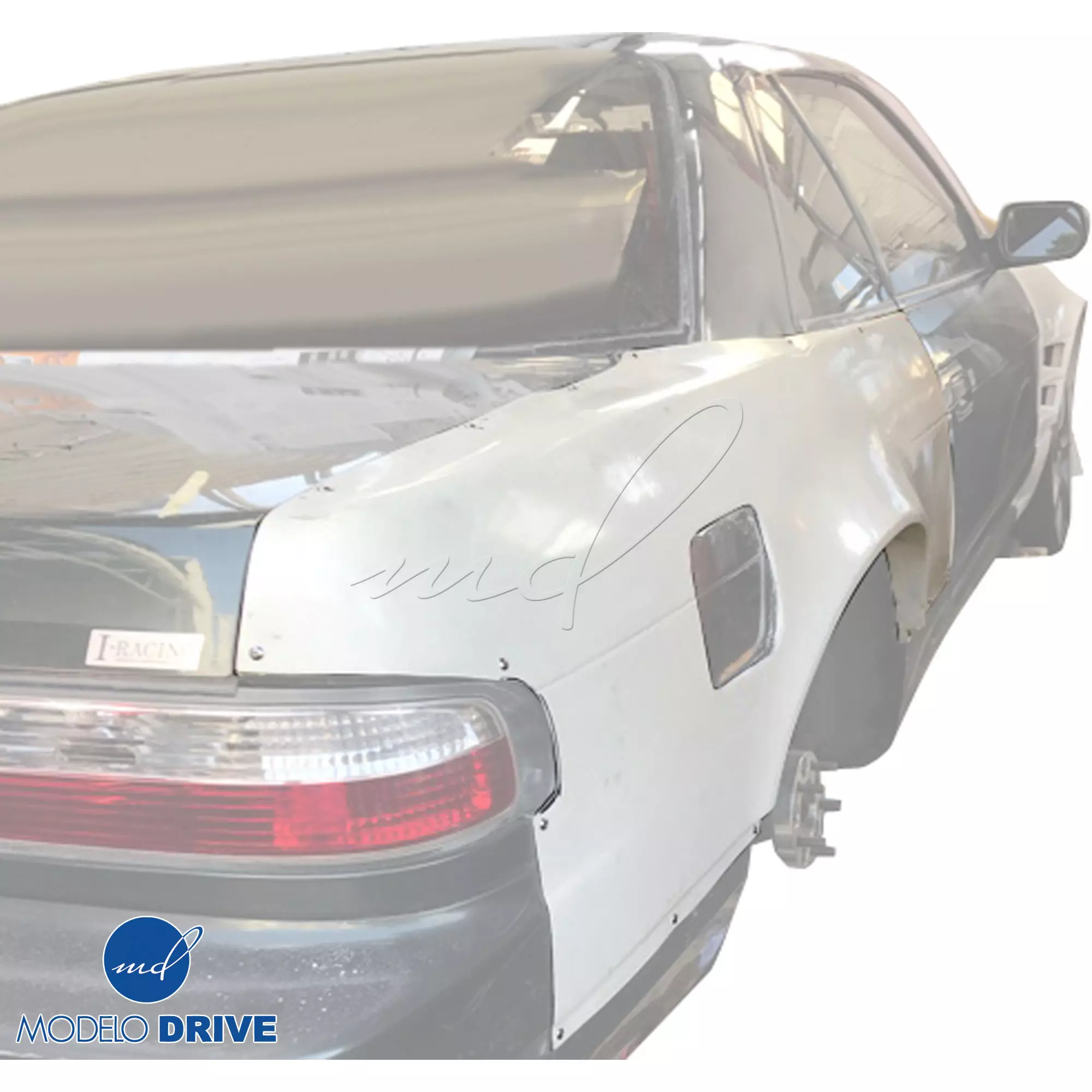 ModeloDrive FRP ORI t3 55mm Wide Body Fenders (rear) > Nissan 240SX 1989-1994> 2dr Coupe - Image 2