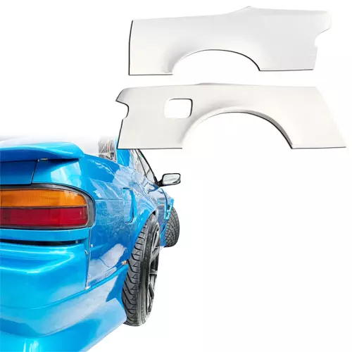 ModeloDrive FRP ORI t3 55mm Wide Body Fenders (rear) > Nissan 240SX 1989-1994> 2dr Coupe - Image 5
