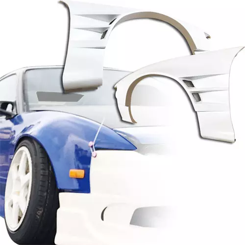 ModeloDrive FRP ORI t4 75mm Wide Body Fenders (front) > Nissan 240SX 1989-1994 > 2/3dr - Image 9