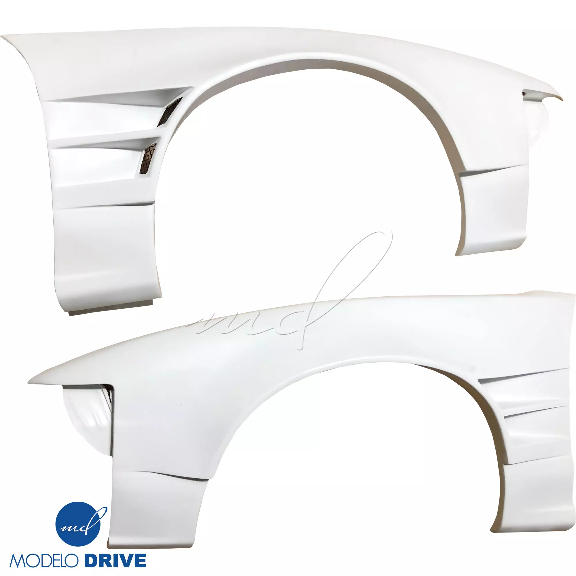 ModeloDrive FRP ORI t4 75mm Wide Body Fenders (front) > Nissan 240SX 1989-1994 > 2/3dr - Image 18