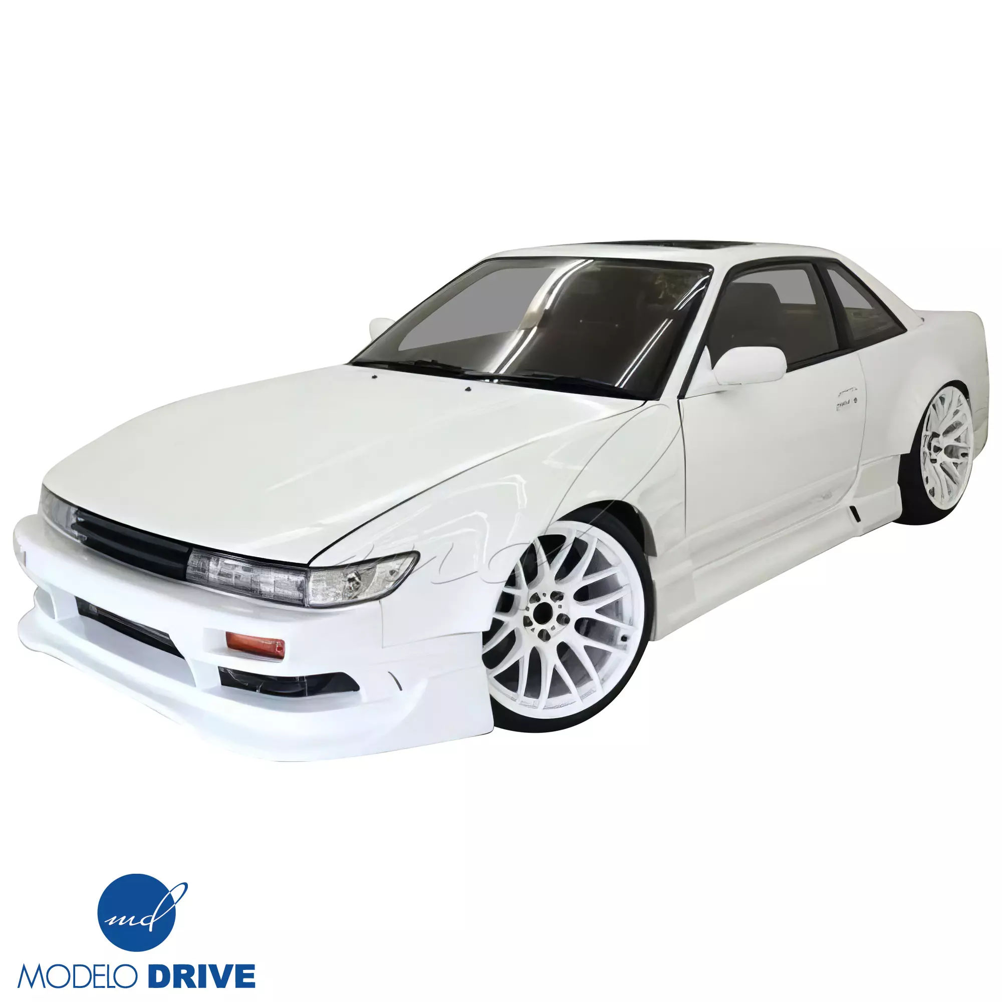 ModeloDrive FRP ORI t4 75mm Wide Body Fenders (rear) > Nissan Silvia S13 1989-1994> 2dr Coupe - Image 3