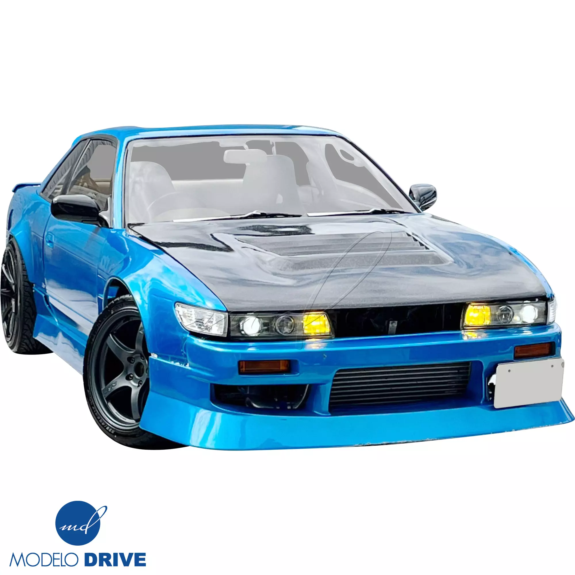 ModeloDrive FRP ORI t3 55mm Wide Body Fenders (front) > Nissan Silvia S13 1989-1994> 2/3dr - Image 7