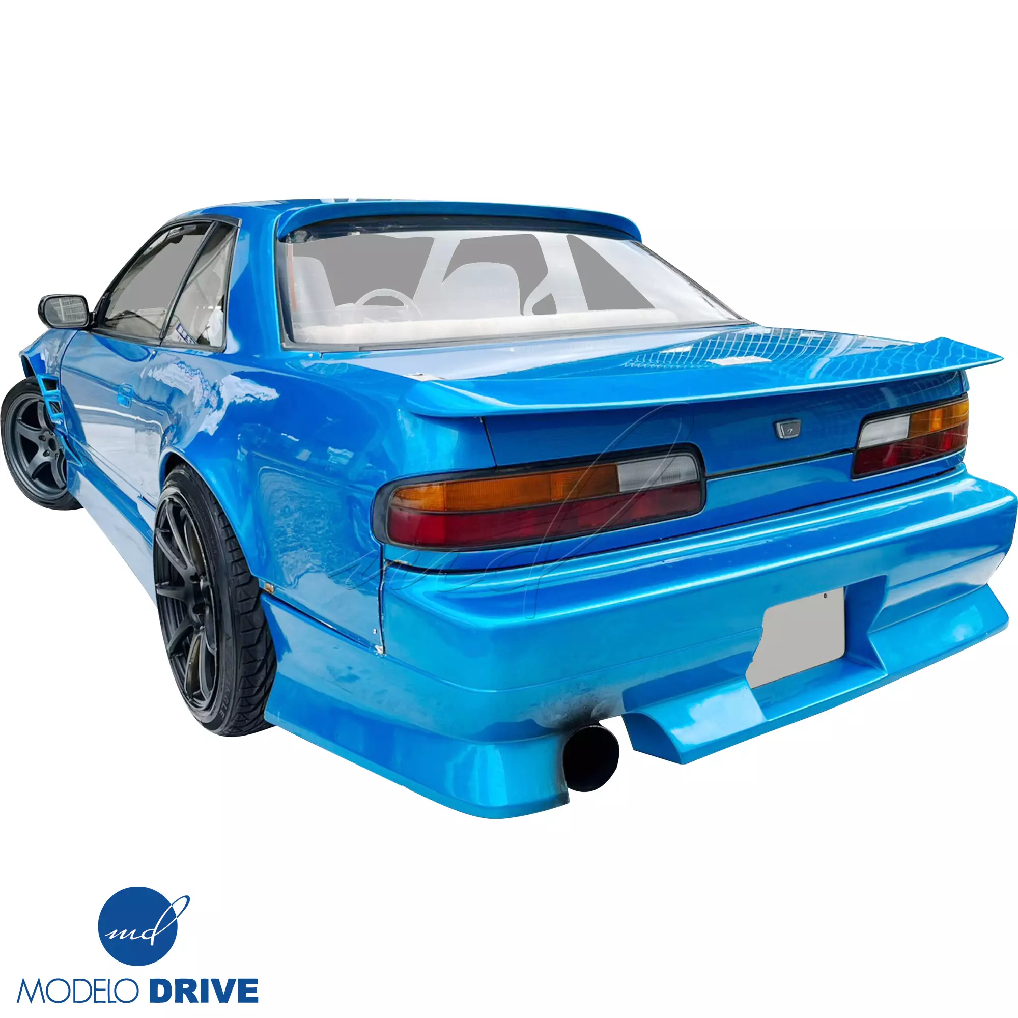 ModeloDrive FRP ORI t3 55mm Wide Body Fenders (rear) > Nissan Silvia S13 1989-1994> 2dr Coupe - Image 8