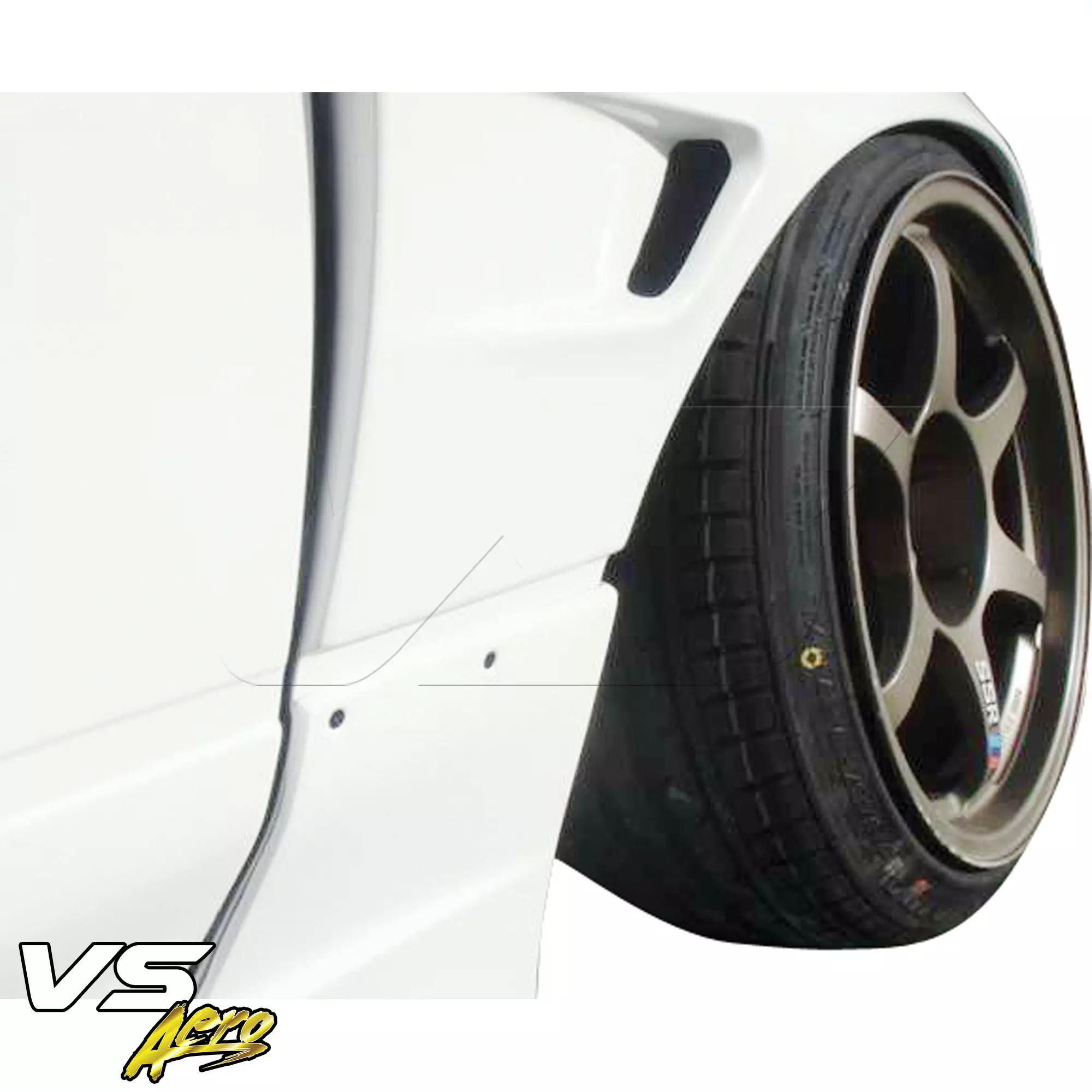 VSaero FRP TKYO v1 Wide Body 30mm Fenders (front) > Nissan Silvia S13 1989-1994 > 2dr Coupe - Image 1