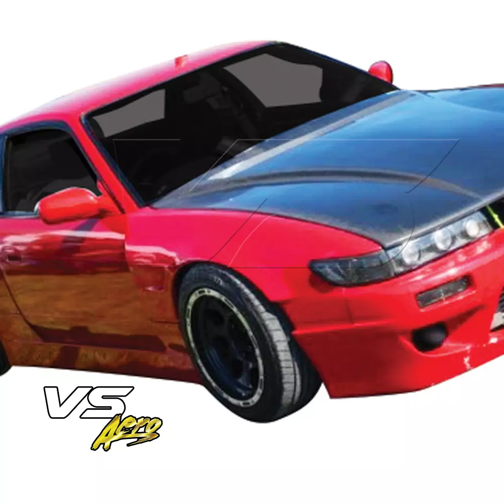 VSaero FRP TKYO v1 Wide Body 30mm Fenders (front) > Nissan Silvia S13 1989-1994 > 2dr Coupe - Image 12