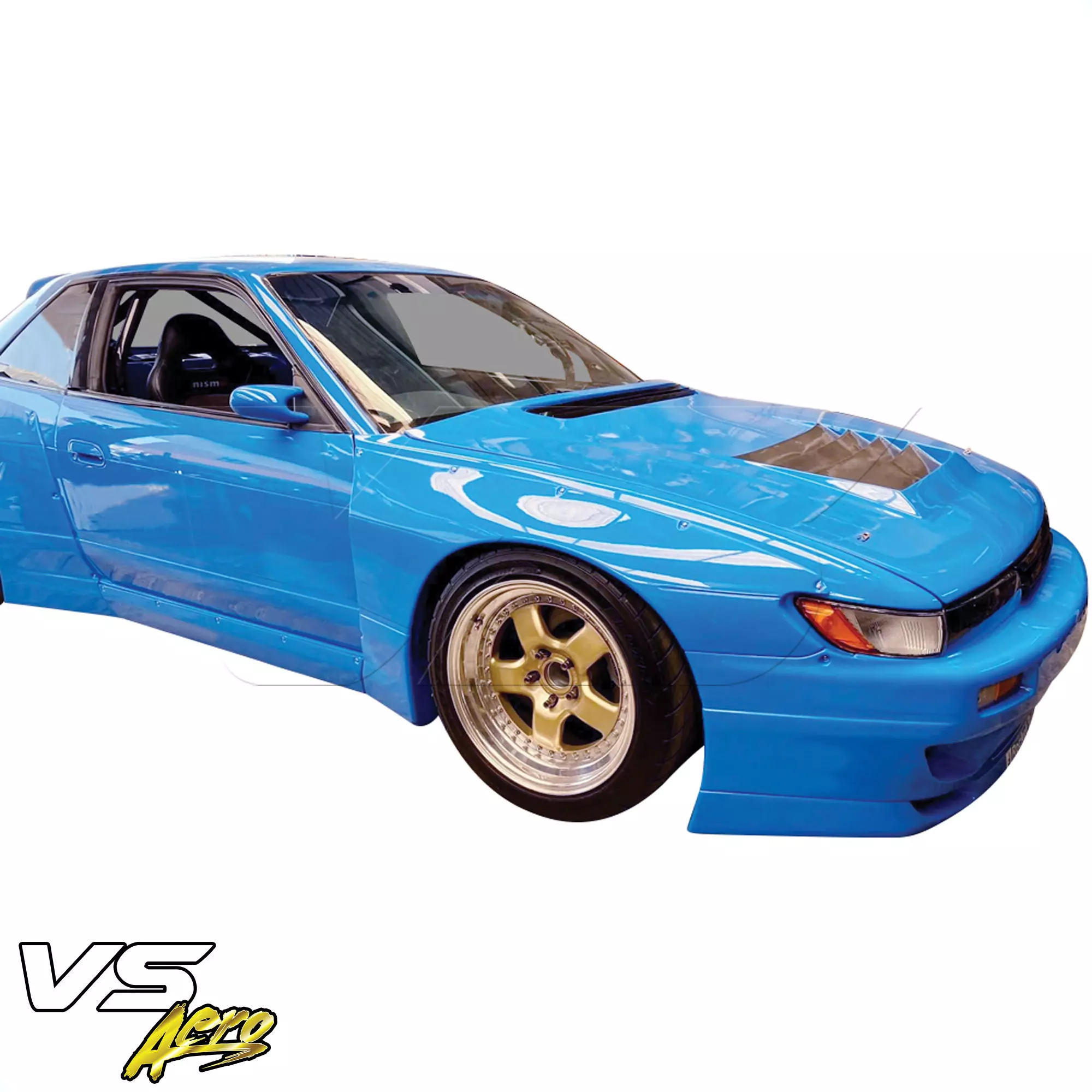 VSaero FRP TKYO v3 Wide Body Kit 10pc > Nissan Silvia S13 1989-1994 > 2dr Coupe - Image 21