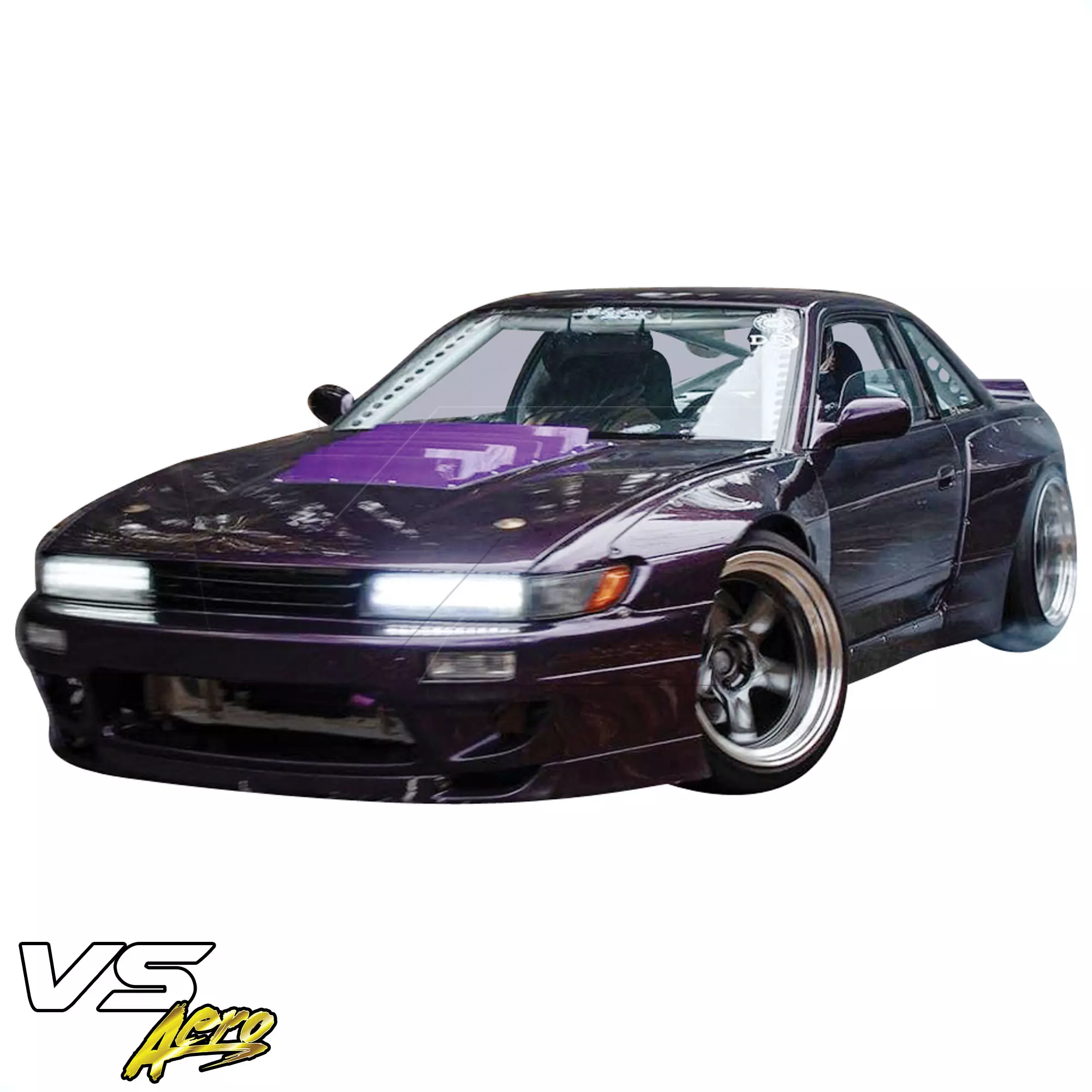 VSaero FRP TKYO v3 Wide Body Kit 10pc > Nissan Silvia S13 1989-1994 > 2dr Coupe - Image 49