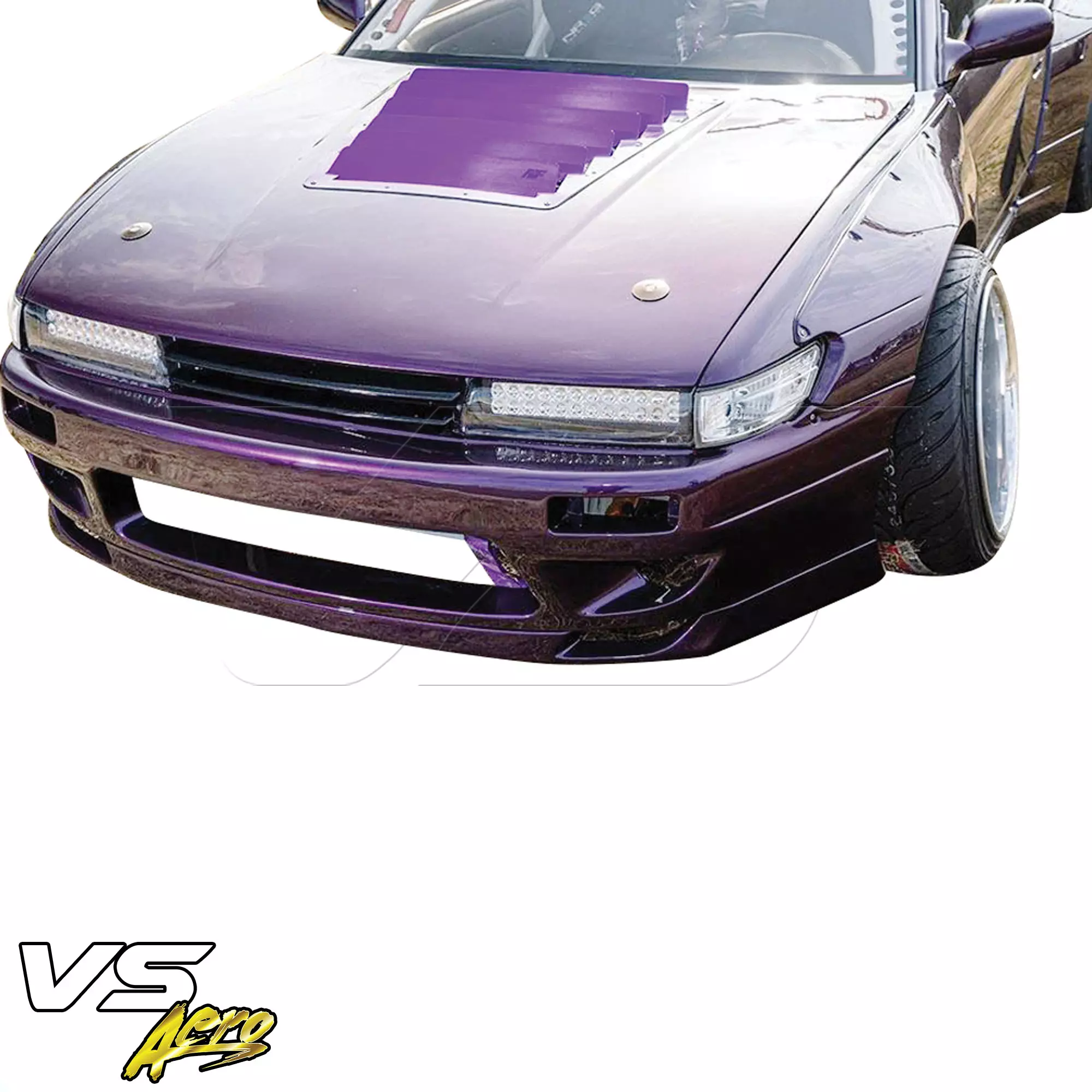 VSaero FRP TKYO v3 Wide Body Kit 10pc > Nissan Silvia S13 1989-1994 > 2dr Coupe - Image 50