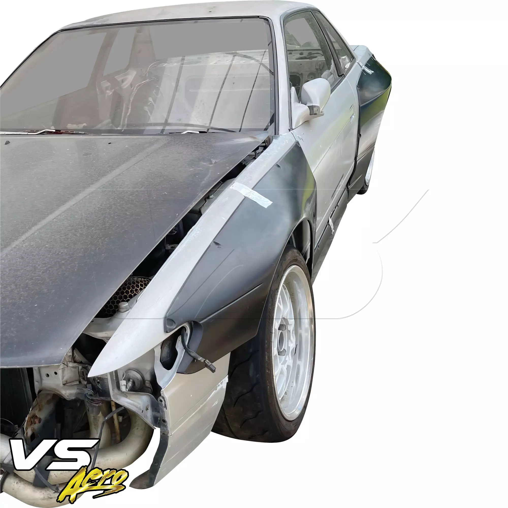 VSaero FRP TKYO v3 Wide Body Kit 10pc > Nissan Silvia S13 1989-1994 > 2dr Coupe - Image 73