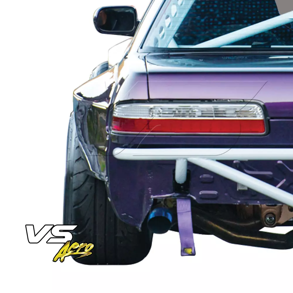 VSaero FRP TKYO v3 Wide Body 110mm Fenders (rear) > Nissan Silvia S13 1989-1994 > 2dr Coupe - Image 7