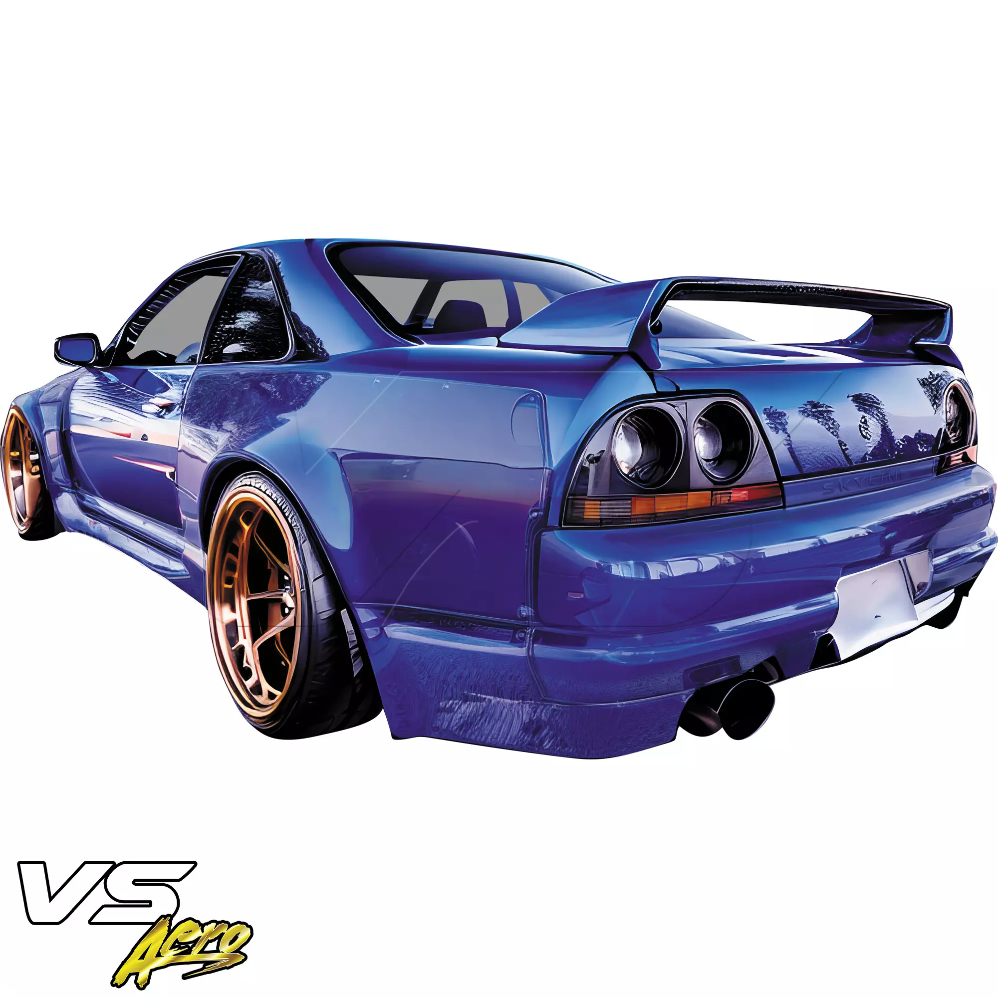 VSaero FRP TKYO Wide Body Kit > Nissan Skyline R33 1995-1998 > 2dr Coupe - Image 76