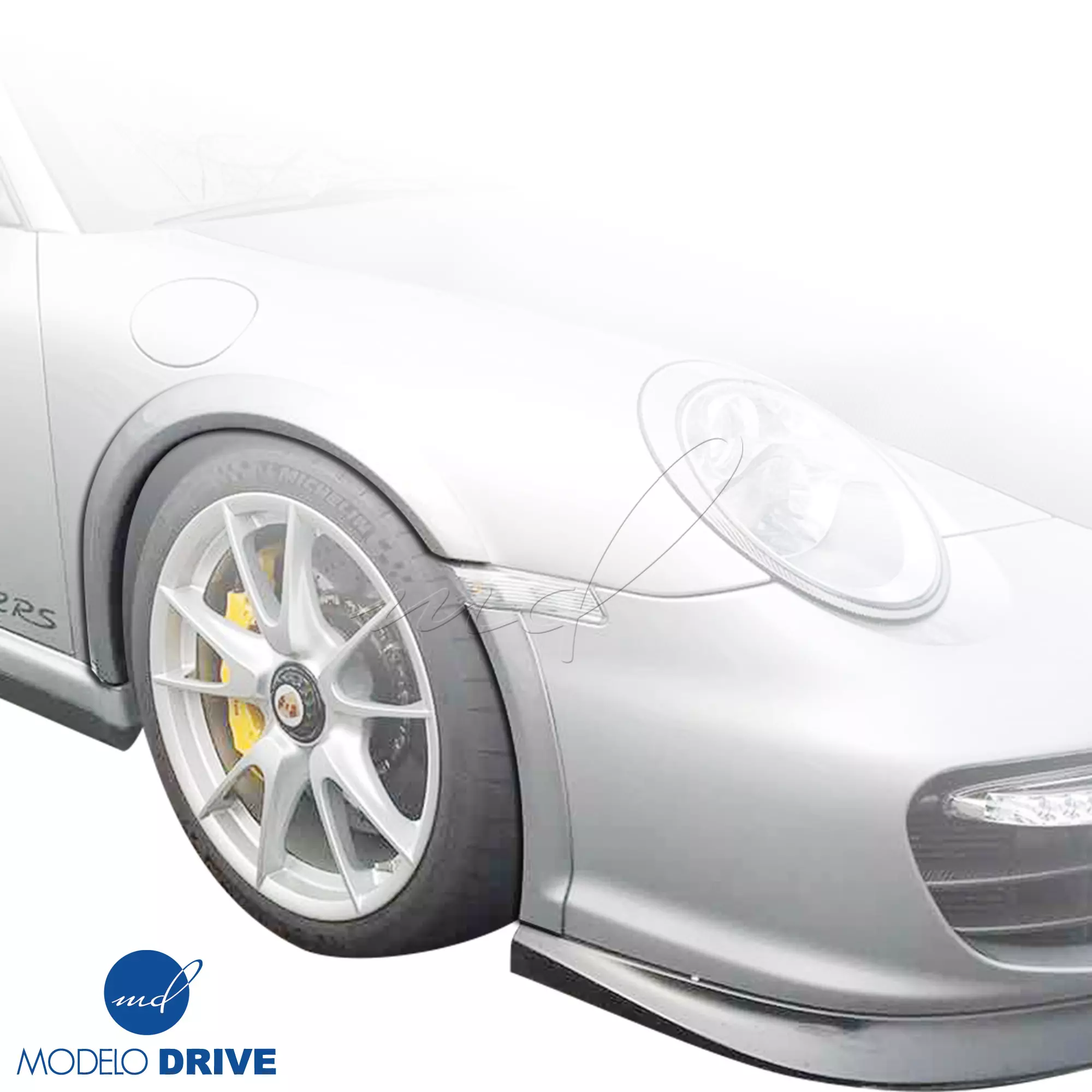ModeloDrive FRP GT2 RS Turbo Wide Fender Flares (front) 4pc > Porsche 911 (997) 2005-2012 - Image 5