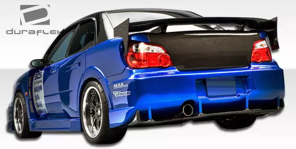 2004-2005 Subaru Impreza WRX STI 4DR Duraflex C-GT Wide Body Rear Fender Flares 2 Piece (S) - Image 2