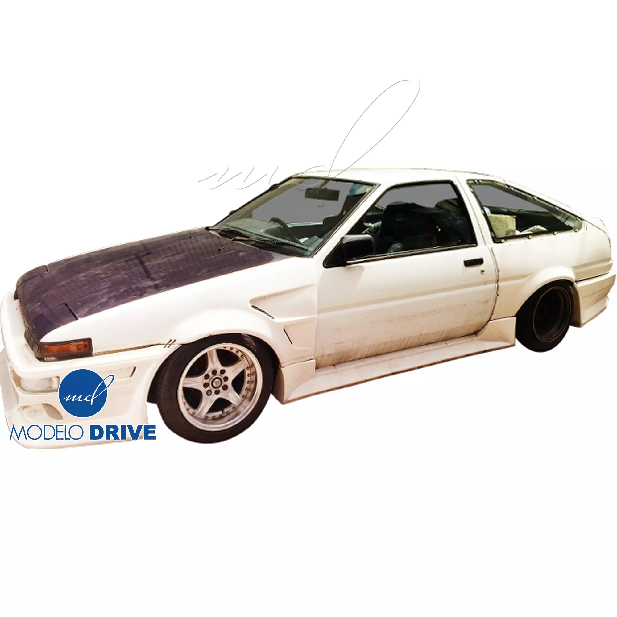 ModeloDrive FRP DMA D1 Wide Body 30mm Fenders (front) > Toyota Corolla AE86 1984-1987 > 2/3dr - Image 4