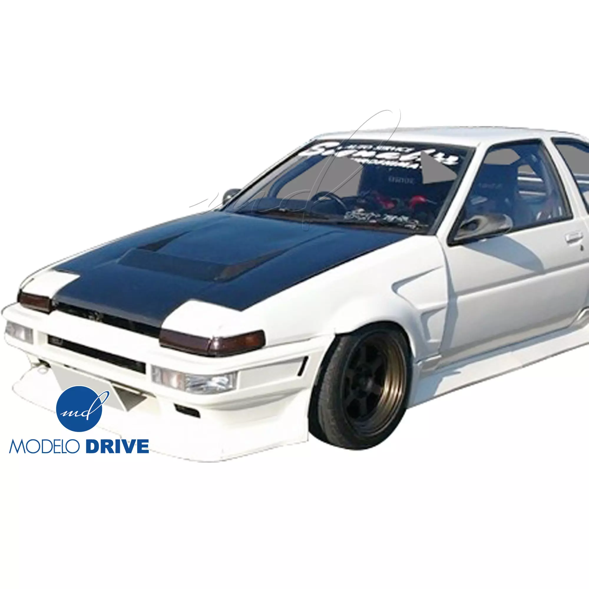 ModeloDrive FRP DMA D1 Wide Body 30mm Fenders (front) > Toyota Corolla AE86 1984-1987 > 2/3dr - Image 7