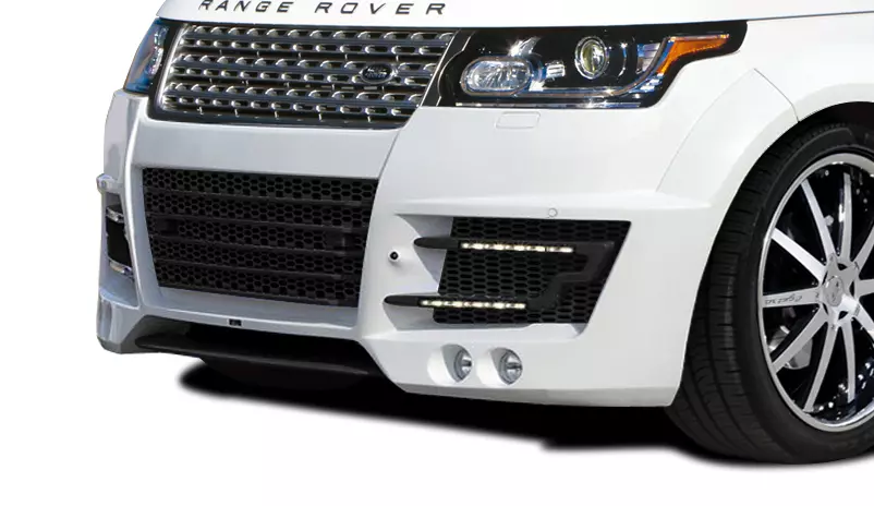 2013-2021 Land Rover Range Rover AF-1 Wide Body Fog Lights ( Metal ) 4 Piece (S) - Image 1