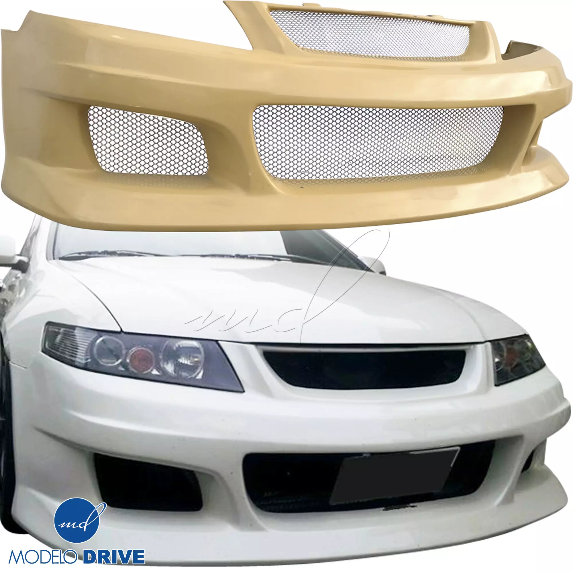 ModeloDrive FRP PHAS Front Bumper > Acura TSX CL9 2004-2008 - Image 1