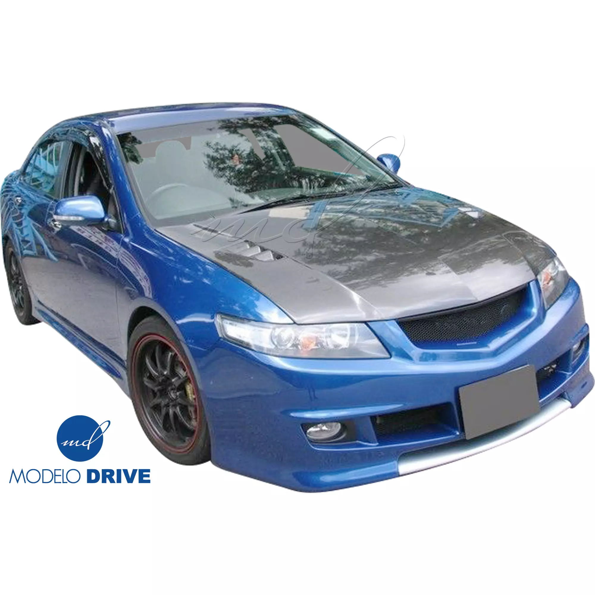 ModeloDrive FRP MUGE V1 Body Kit /w Wing 5pc > Acura TSX CL9 2004-2008 - Image 12