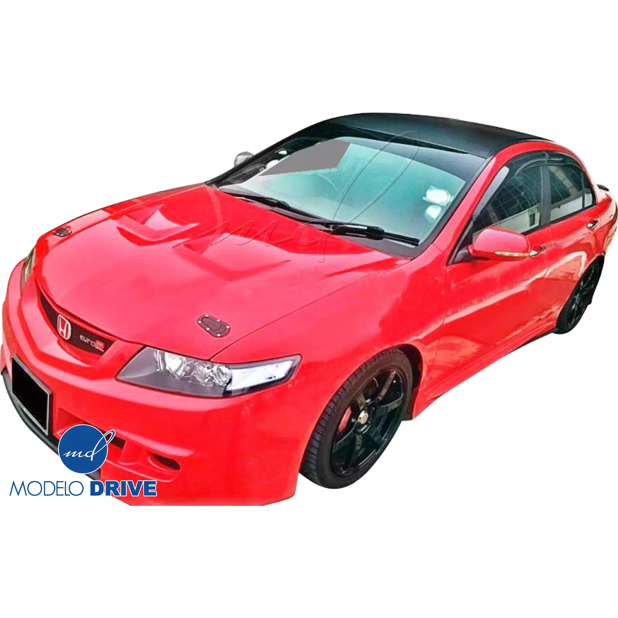 ModeloDrive FRP MUGE V1 Body Kit /w Wing 5pc > Acura TSX CL9 2004-2008 - Image 21
