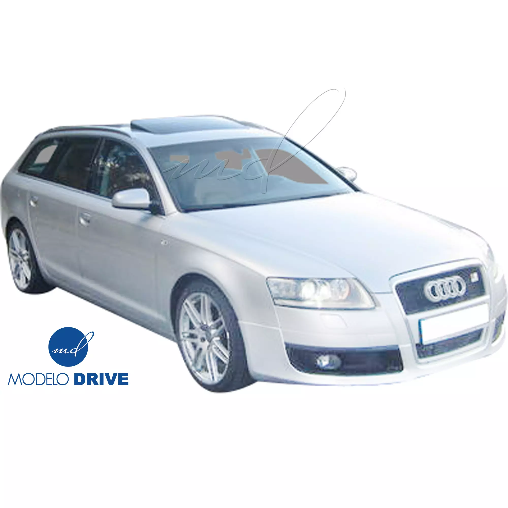 ModeloDrive FRP CE Front Lip Valance > Audi A6 C6 2008-2012 - Image 4