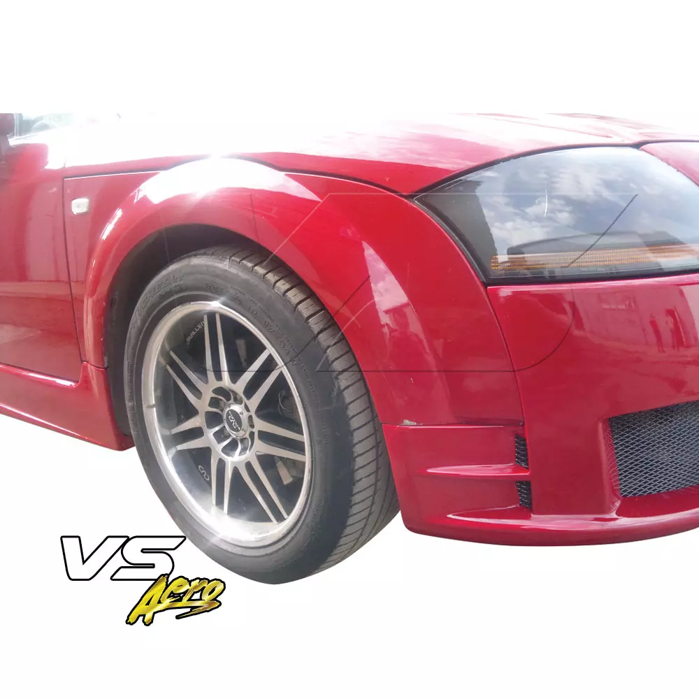 VSaero FRP Large Frame Front Bumper > Audi TT 2000-2006 - Image 4