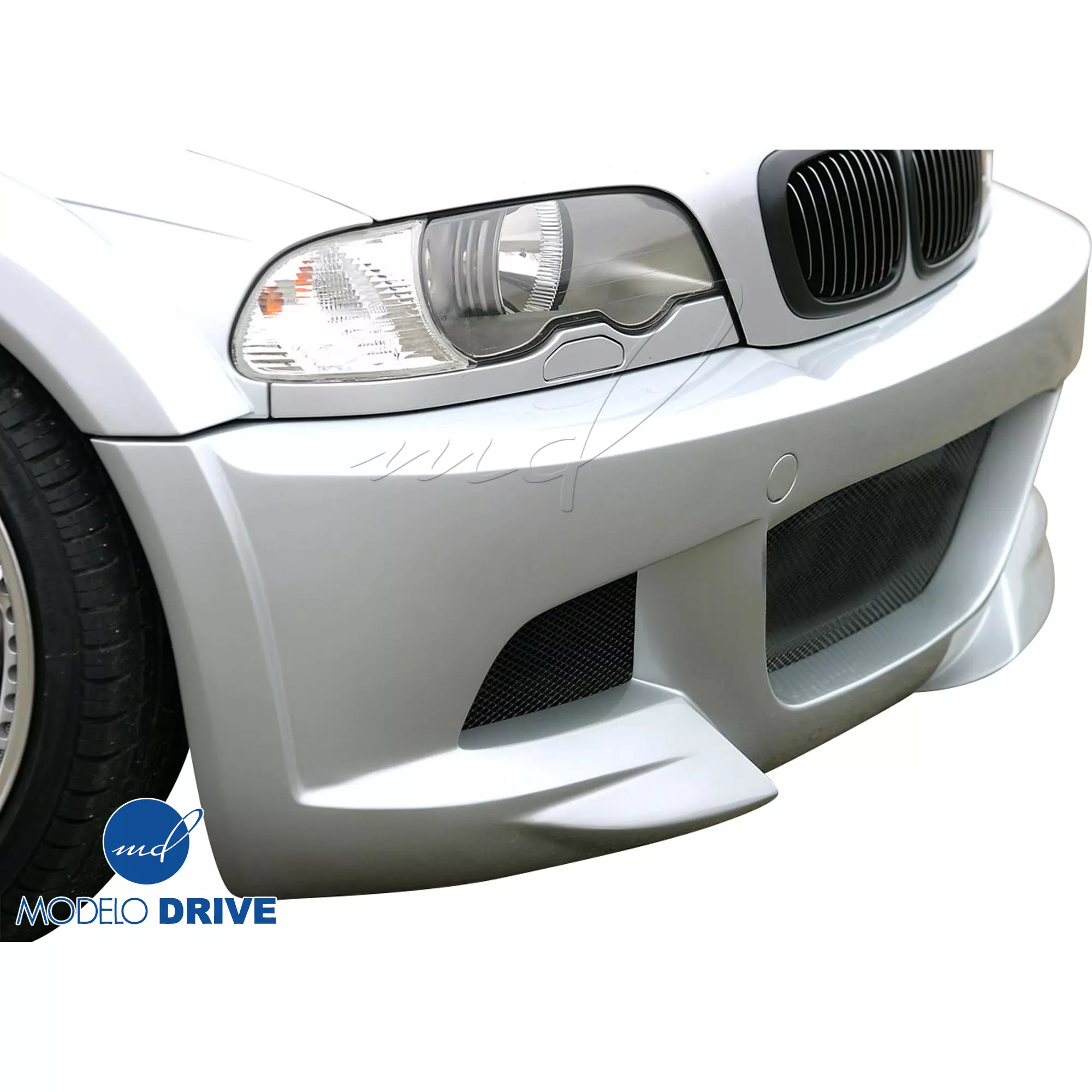 ModeloDrive FRP LDES Wide Body Front Bumper > BMW 3-Series E46 1999-2005 > 2dr - Image 2