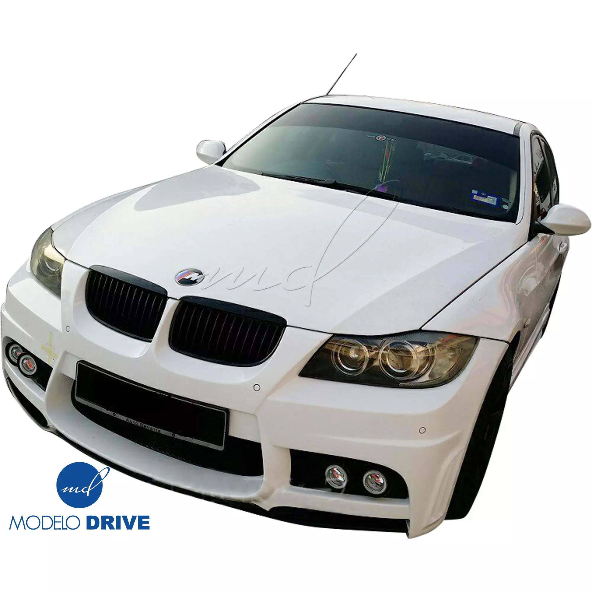 ModeloDrive FRP WAL BISO Body Kit 4pc > BMW 3-Series E90 2007-2010> 4dr - Image 3