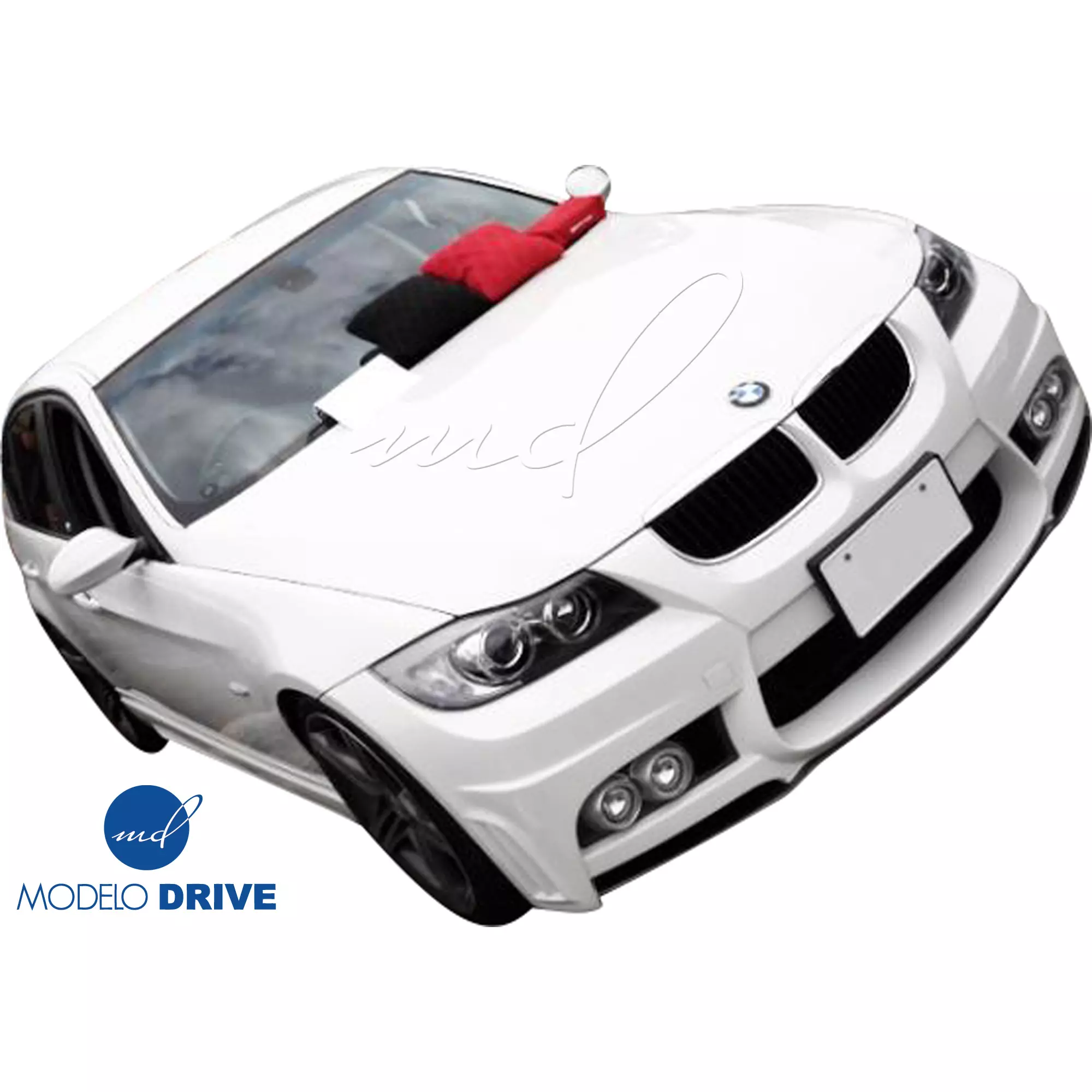 ModeloDrive FRP WAL BISO Front Bumper > BMW 3-Series E90 2007-2010> 4dr - Image 3