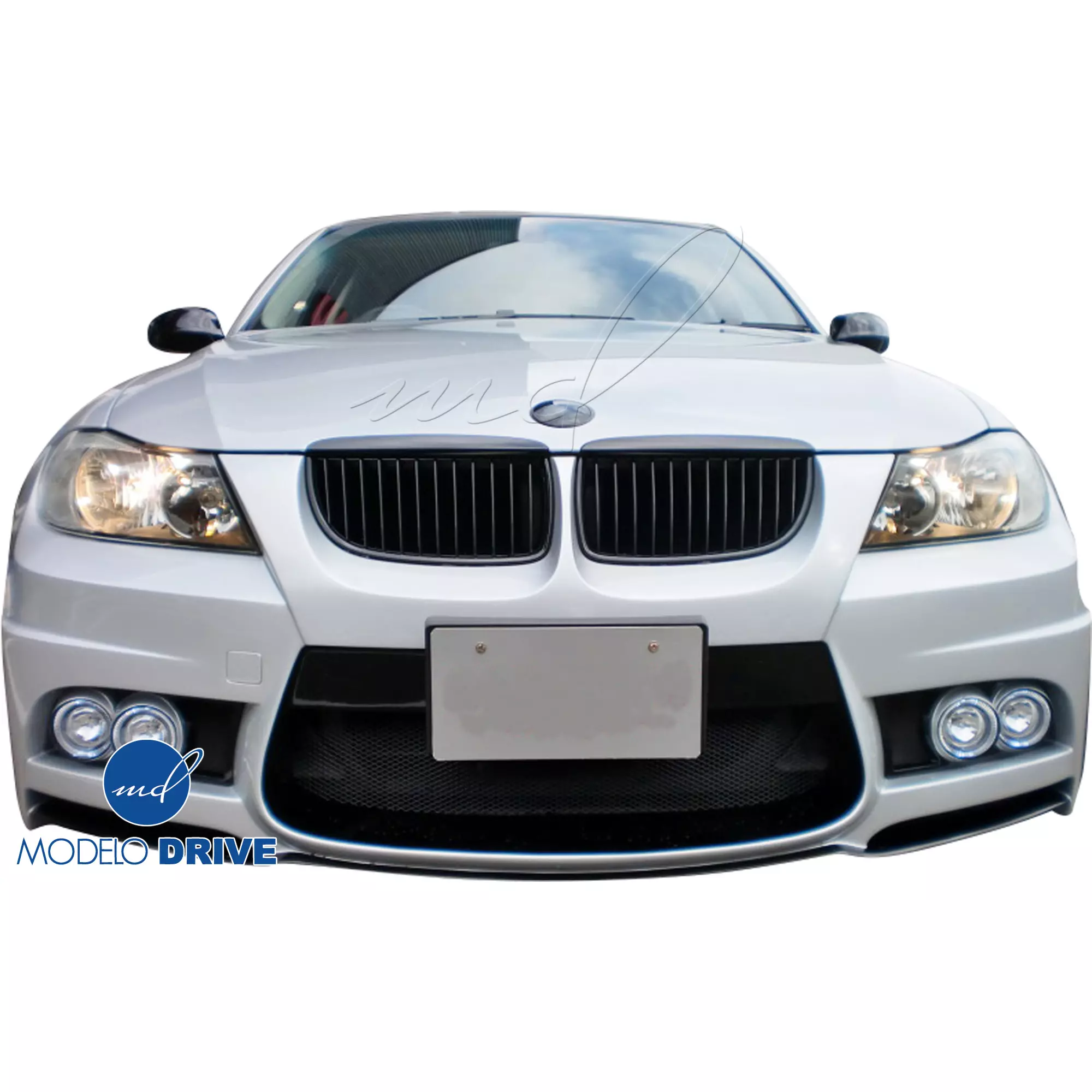 ModeloDrive FRP WAL BISO Front Bumper > BMW 3-Series E90 2007-2010> 4dr - Image 5